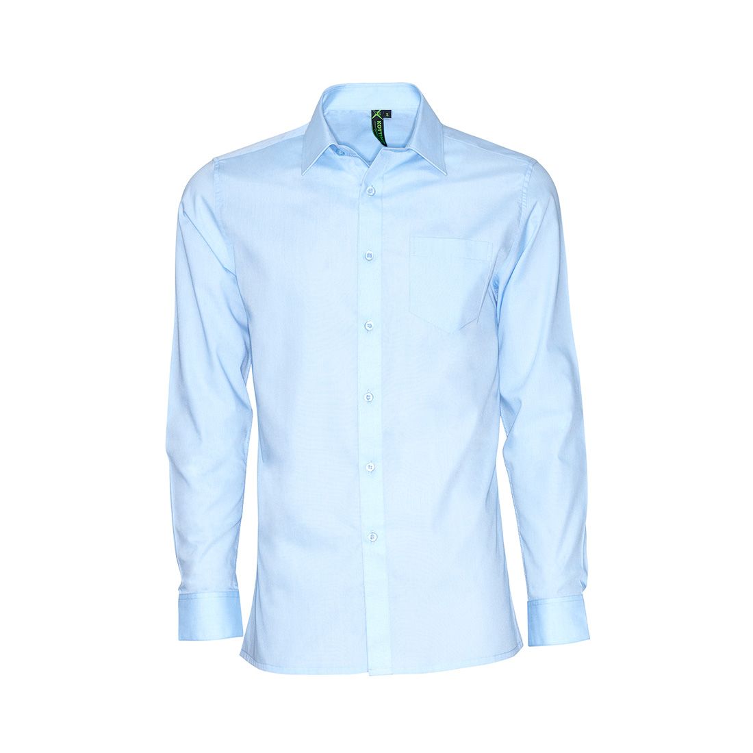 Camisa Celeste Slim Fit Escolar Niño