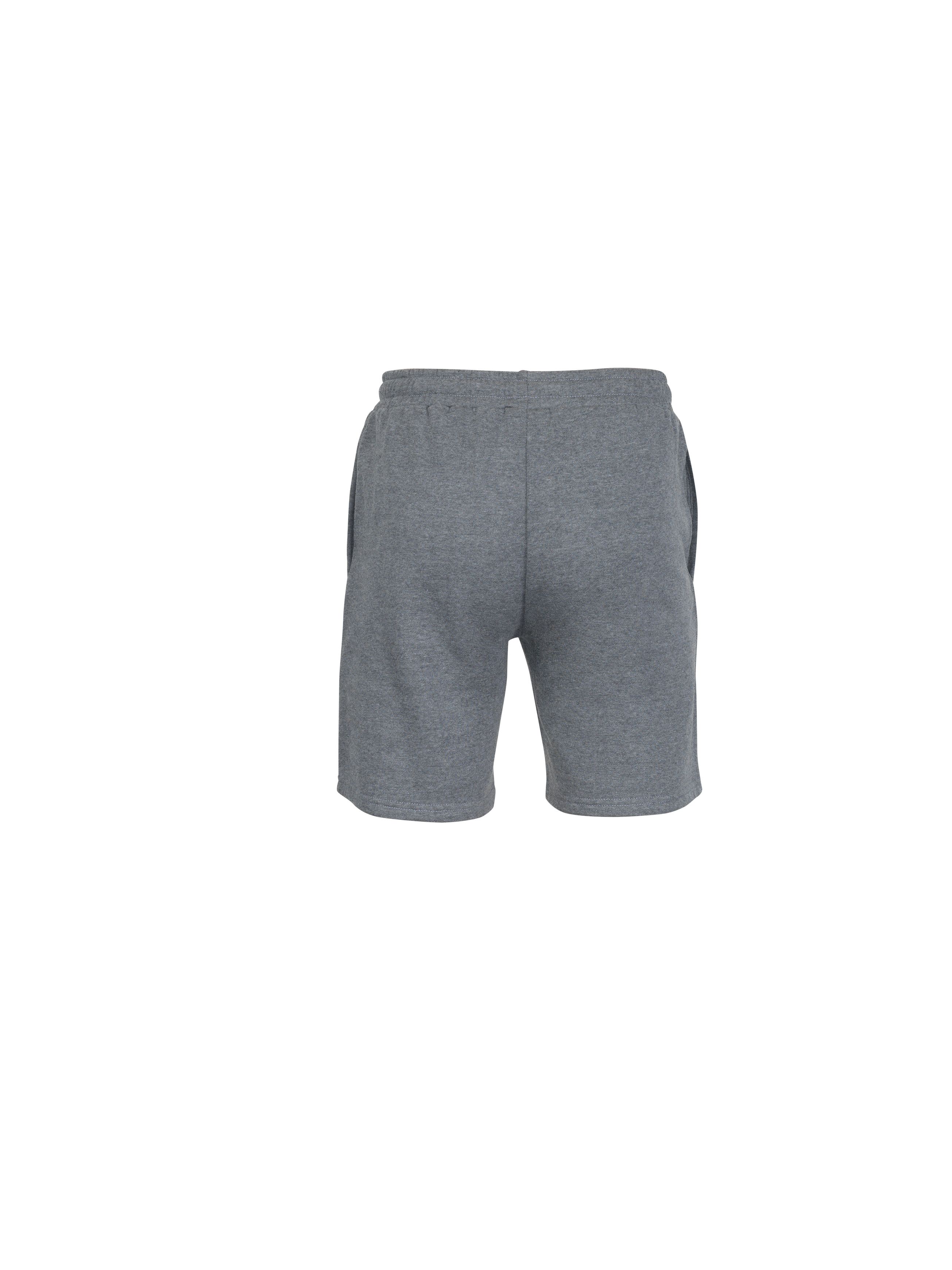 Short Buzo Gris Escolar Juvenil Hombre
