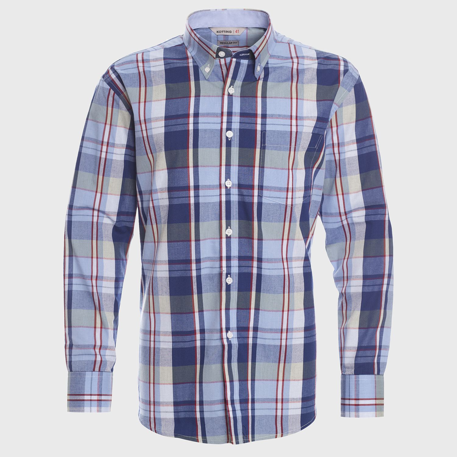 Camisa Manga Larga Fantasia Premium Regular Fit