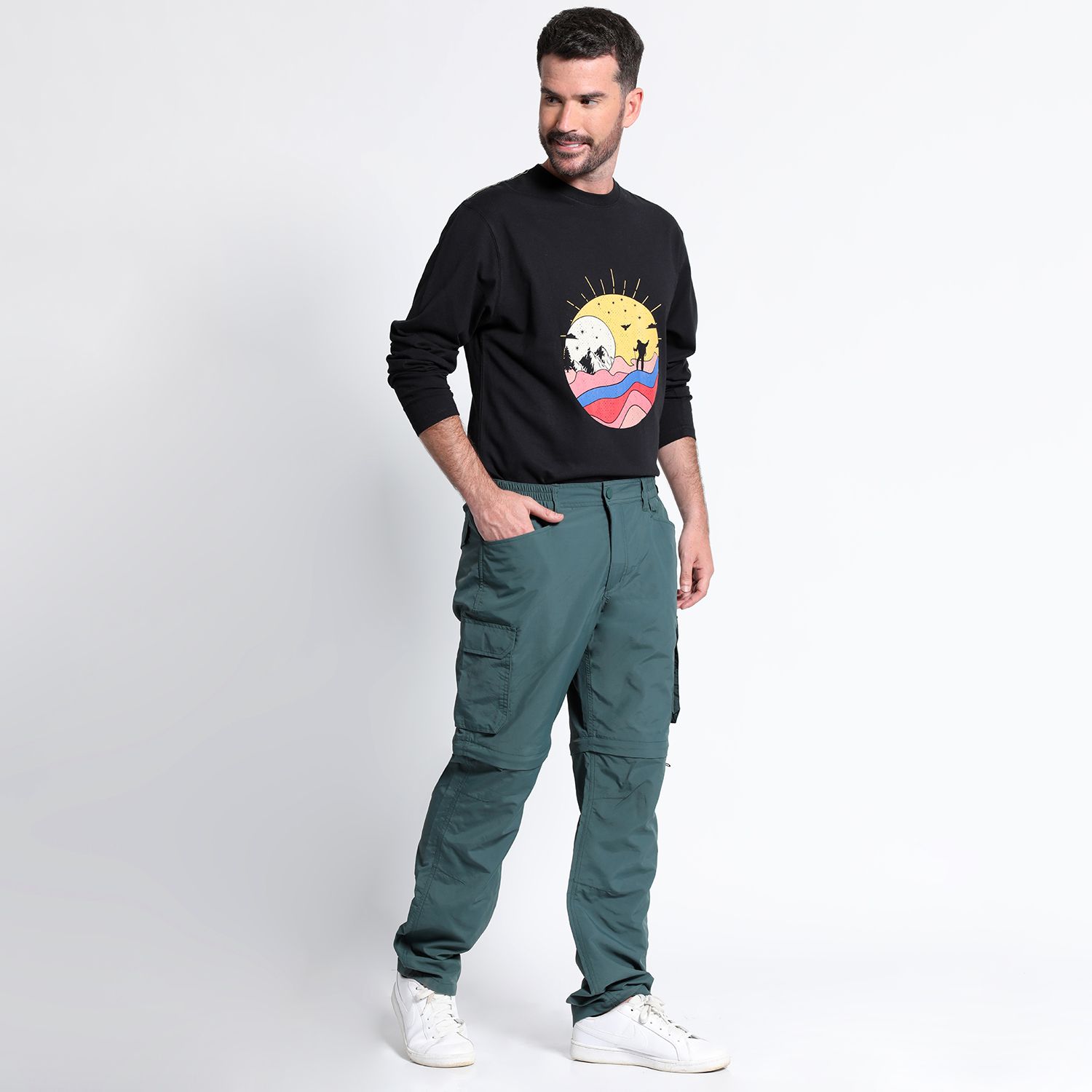 Pantalon Desmontable Outdoor Regular Fit