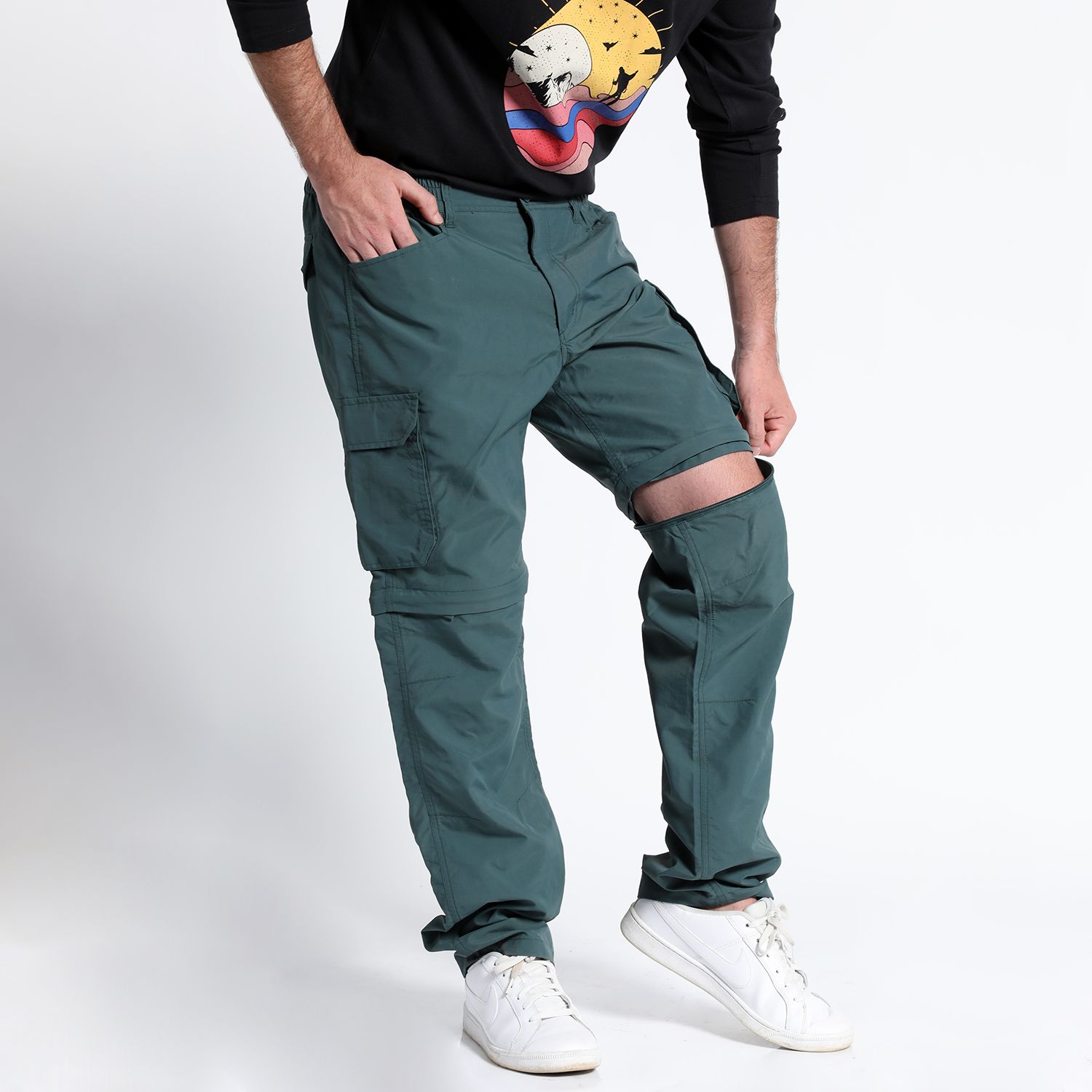 Pantalon Desmontable Outdoor Regular Fit