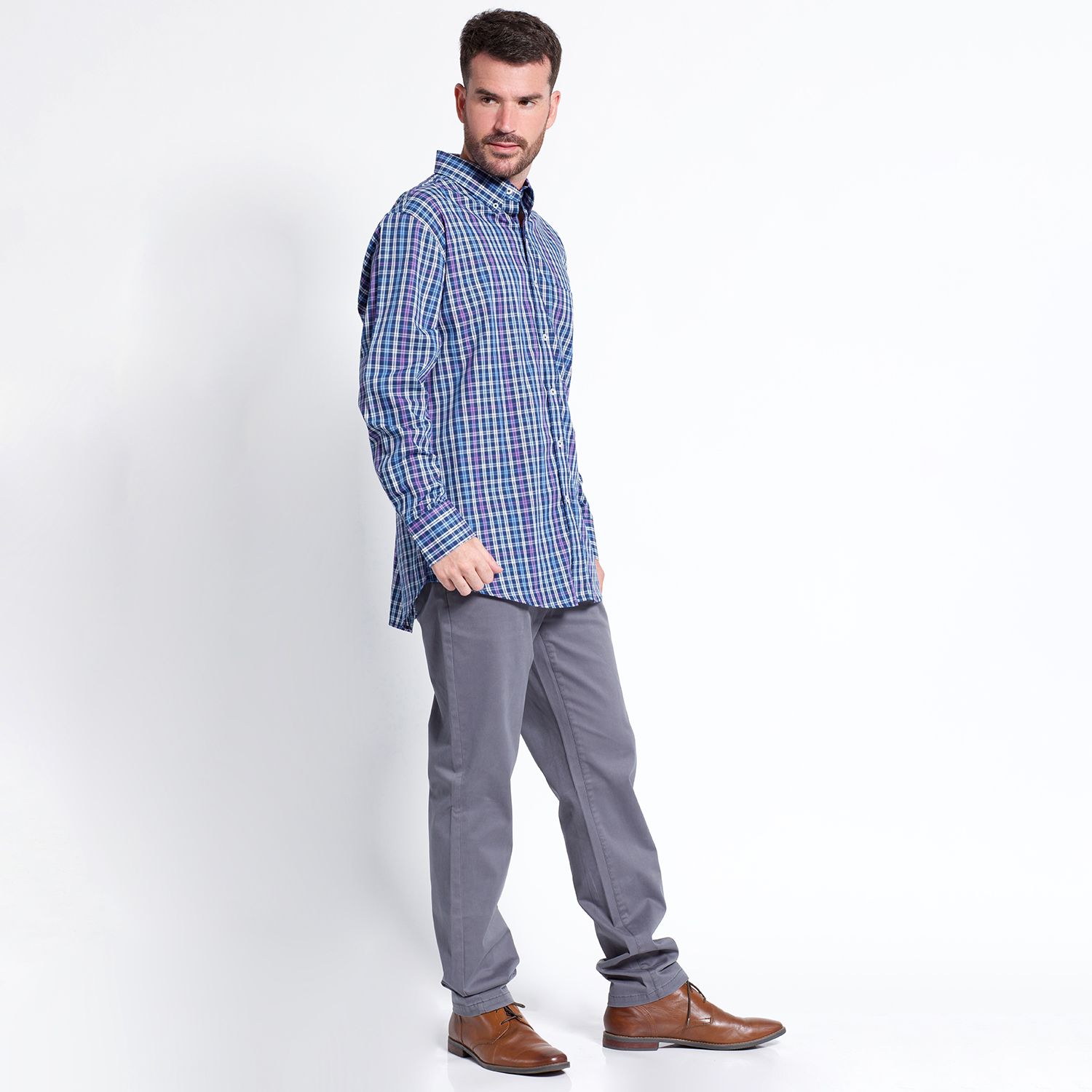 Camisa Fantasía Premium Manga Larga Regular Fit