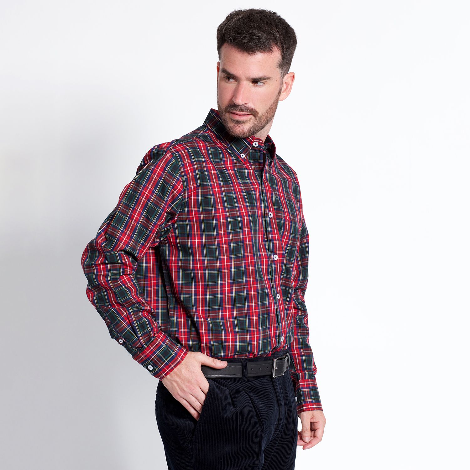 Camisa Fantasía Premium Manga Larga Regular Fit