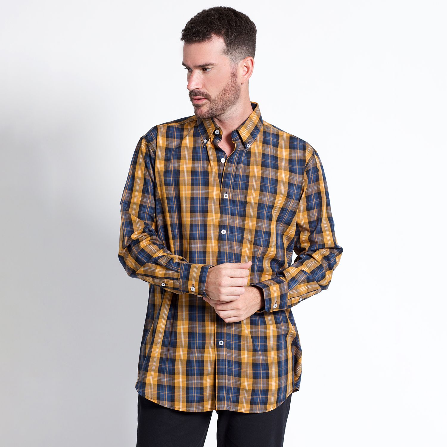 Camisa Fantasía Premium Manga Larga Regular Fit