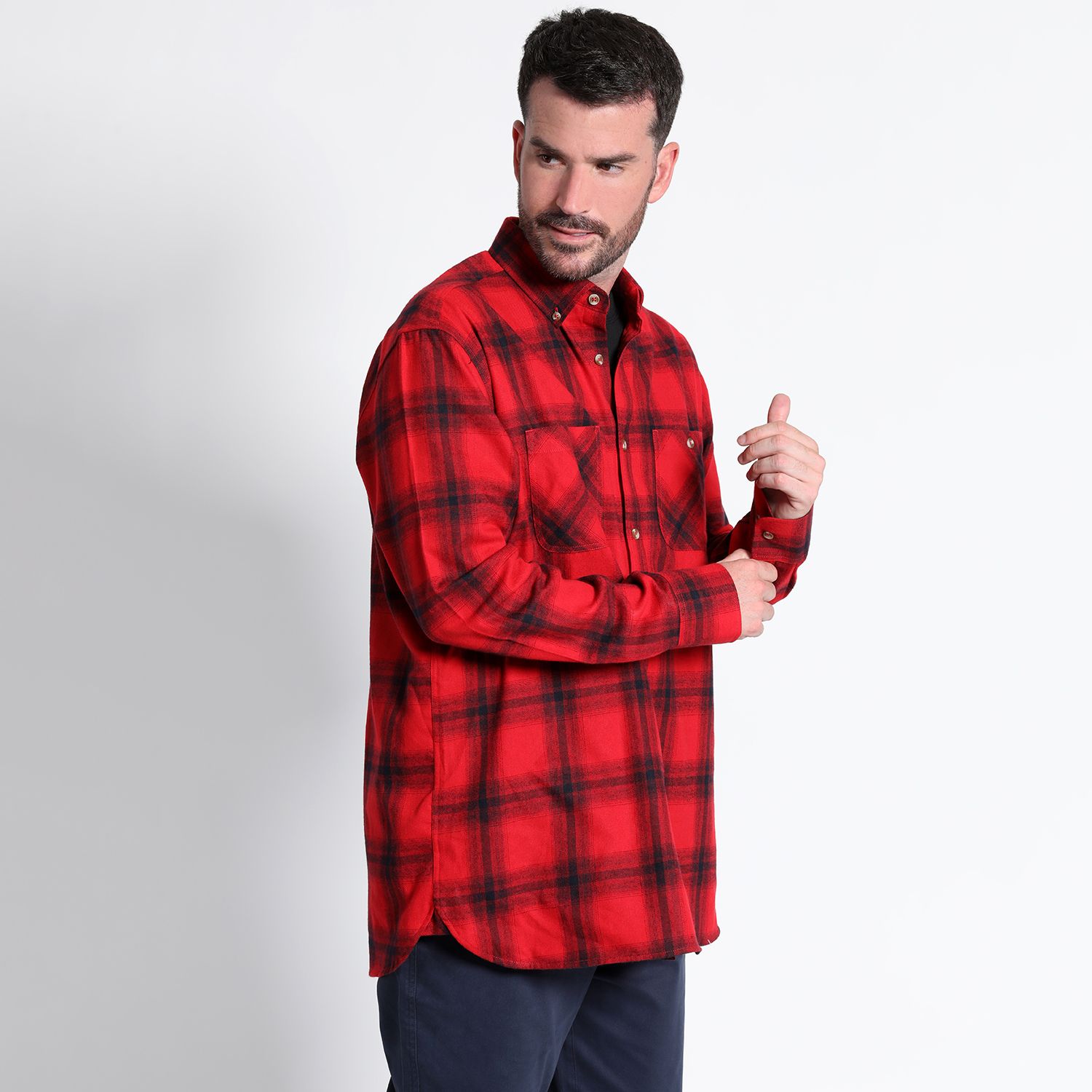 Camisa Villela Fantasia Manga Larga Regular Fit