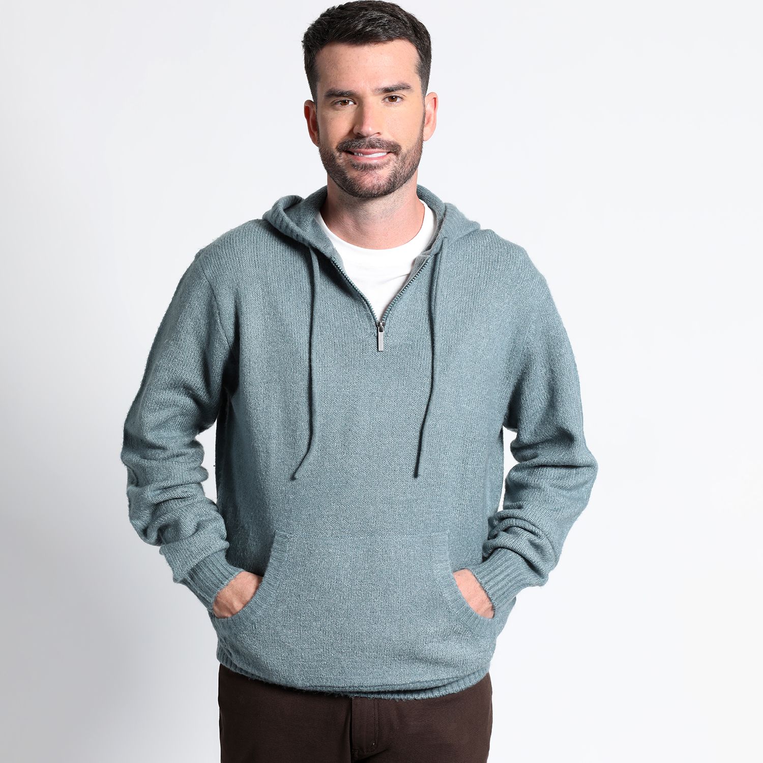 Sweater Half Zipper