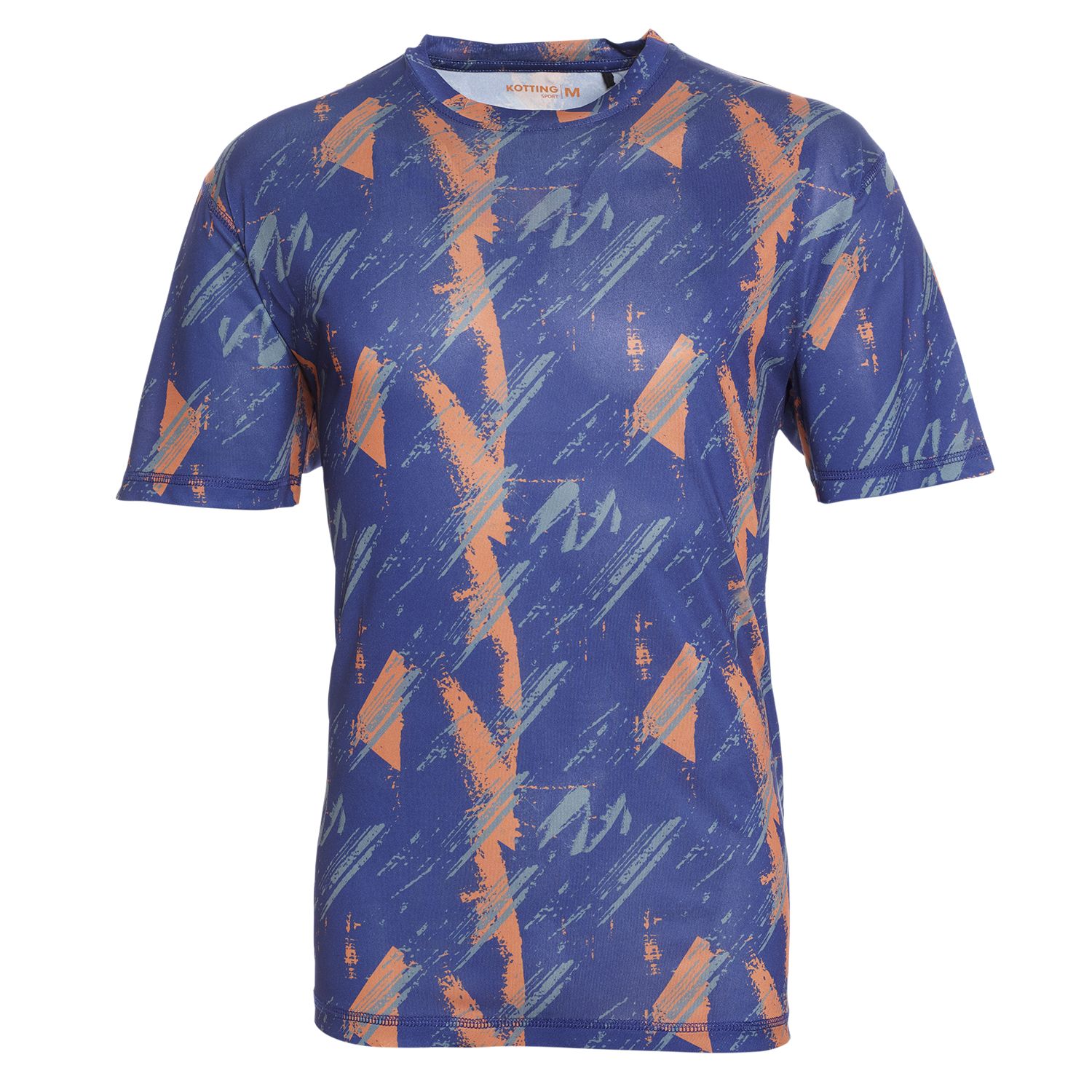 Polera Manga Corta Full Print Deportiva Regular Fit