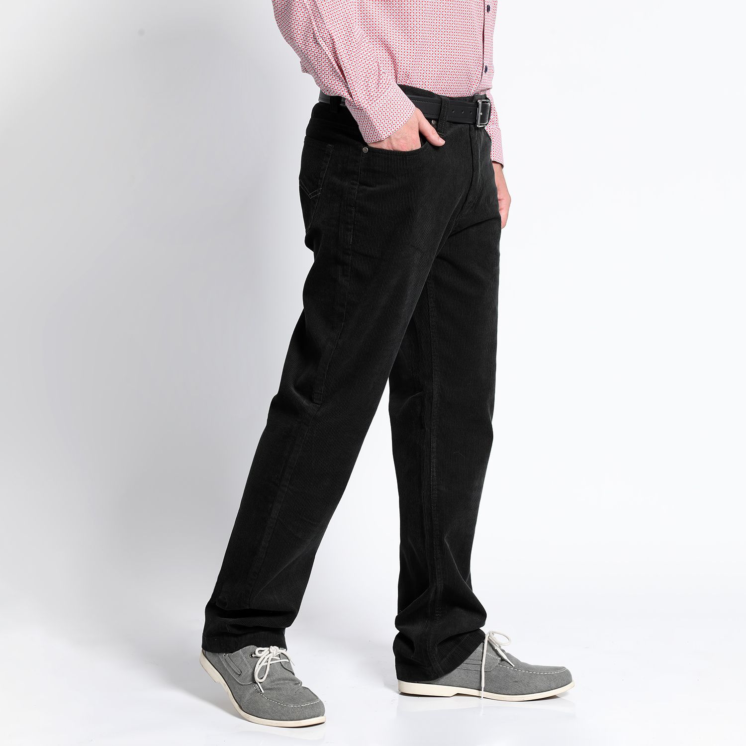 Pantalón Cotele 5 Bolsillos Regular Fit