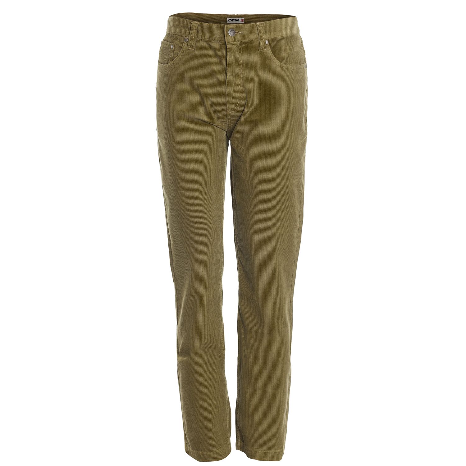 Pantalón Cotele 5 Bolsillos Regular Fit