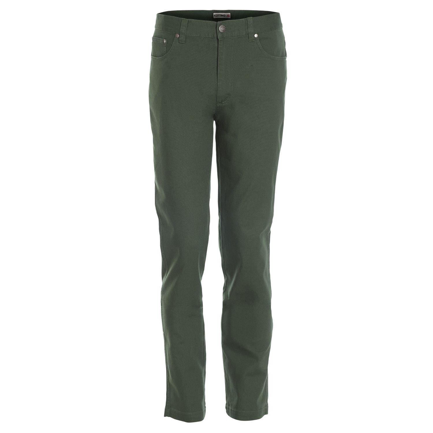 Pantalón Canvas 5 Bolsilllos Slim Fit Spandex