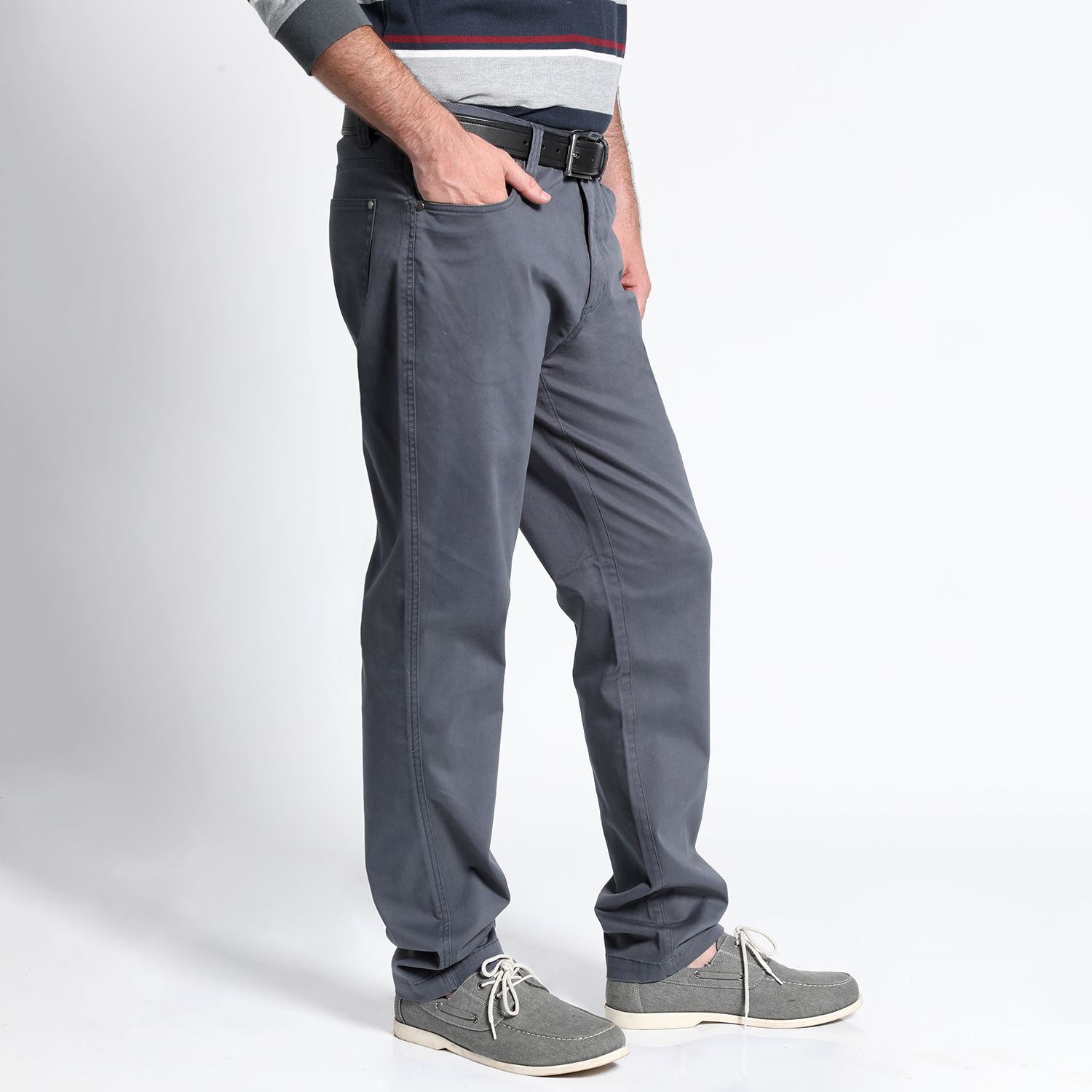 Pantalon 5 Bolsillos Slim Fit Spandex