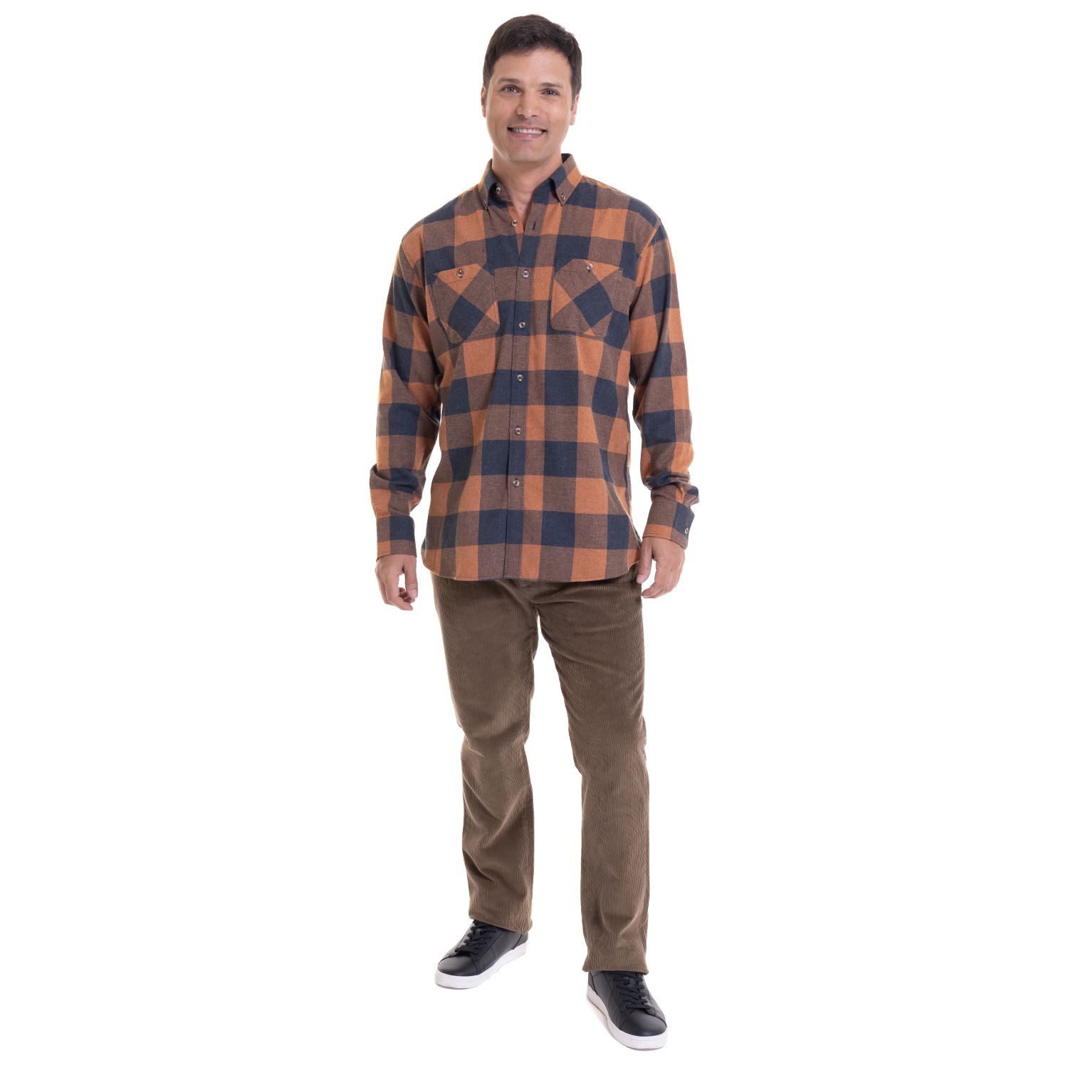 Camisa Manga Larga Villela Fantasia Regular Fit