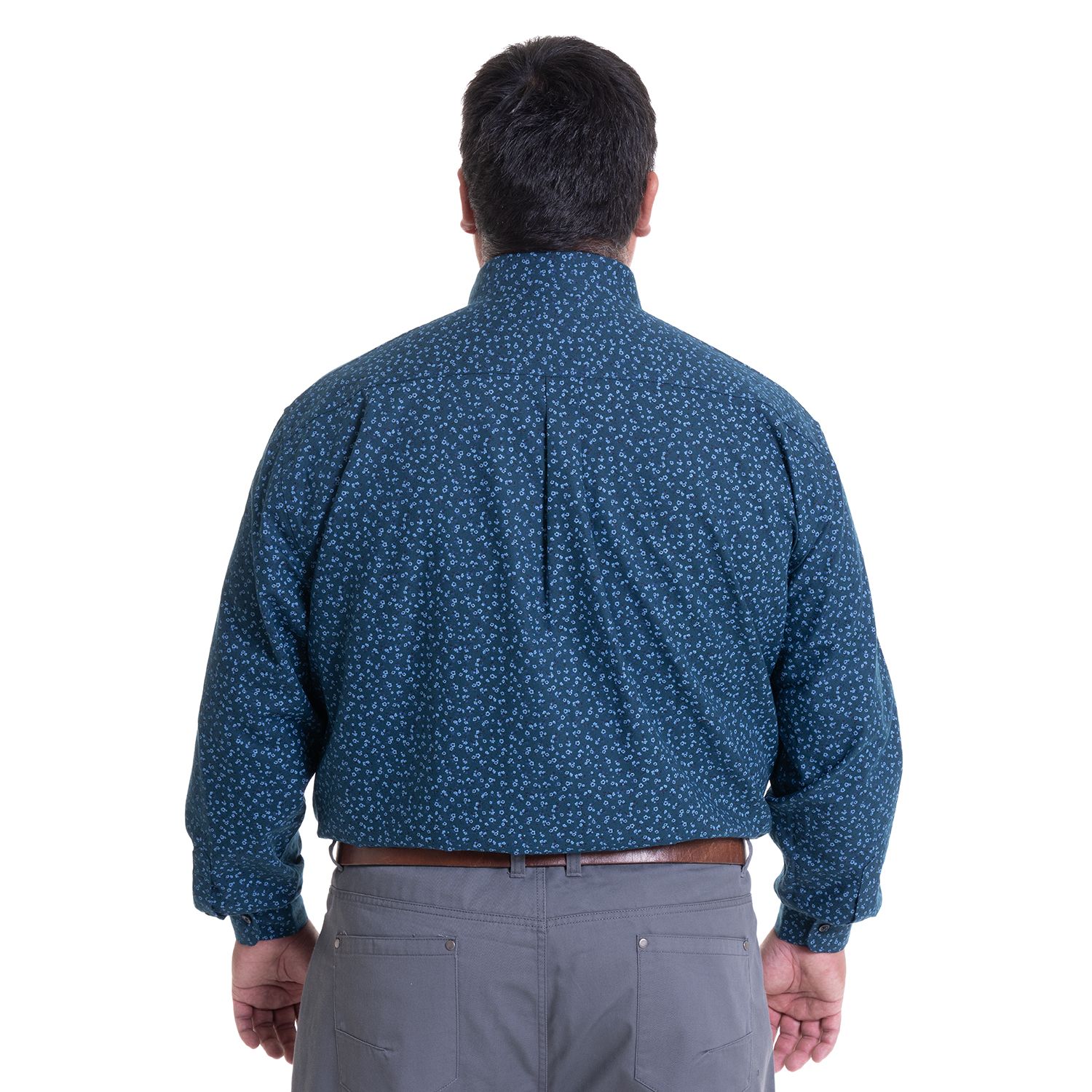 Camisa Manga Larga Villela Estampada