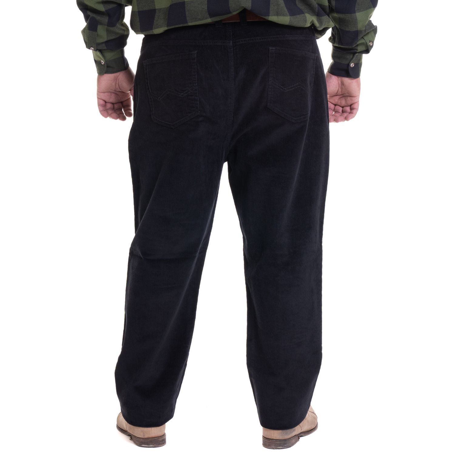Pantalon Cotele 5 Bolsillos Regular Fit