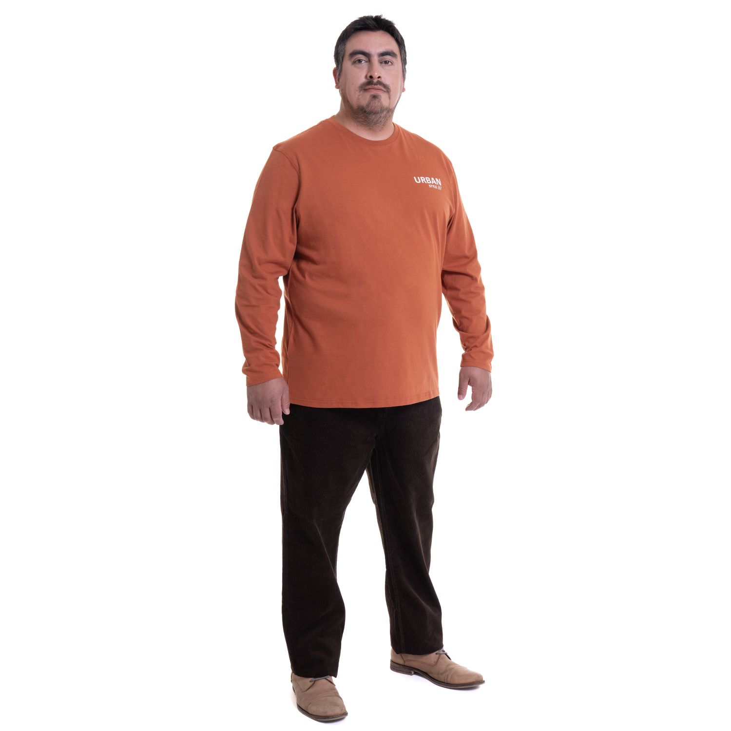 Pantalon Cotele 5 Bolsillos Regular Fit