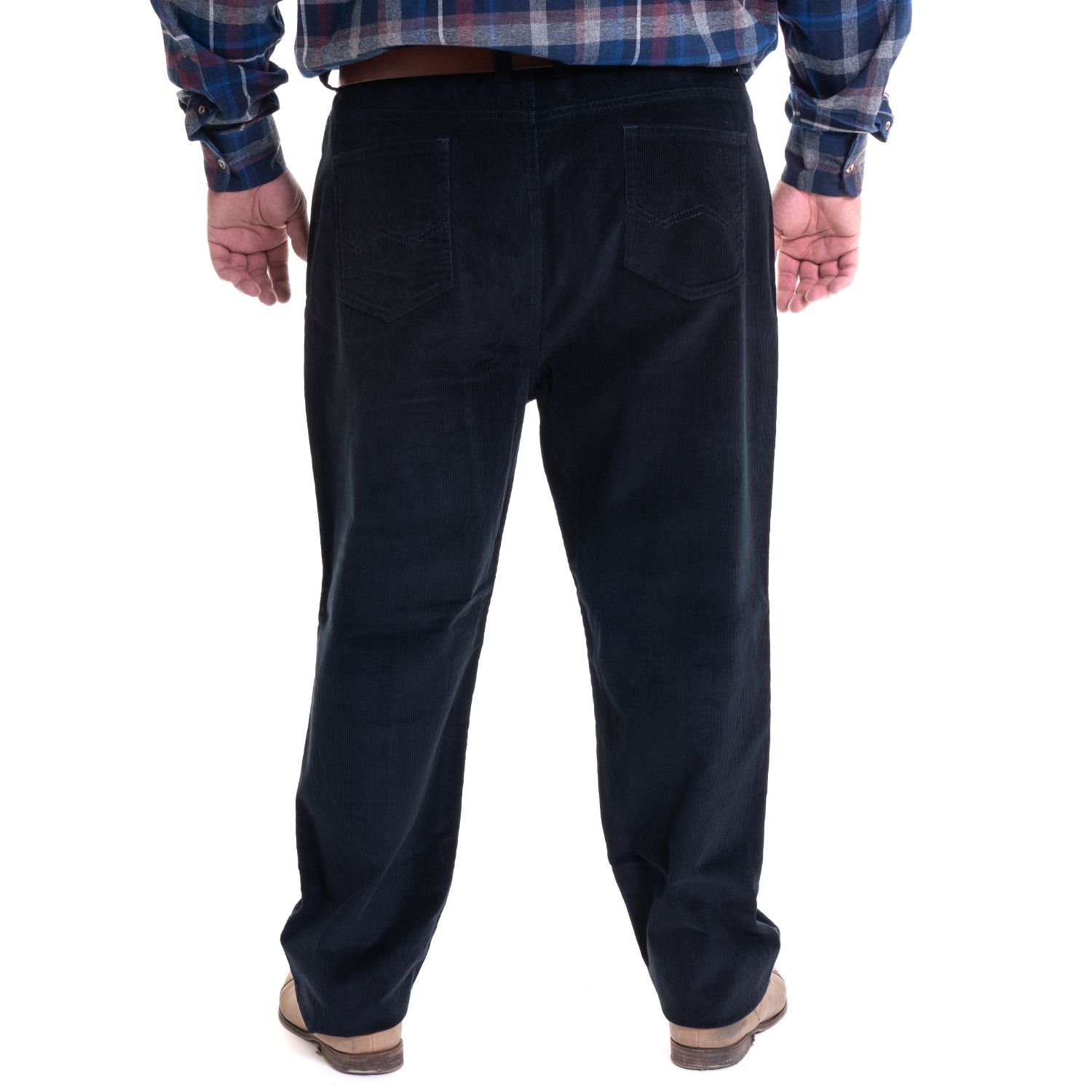 Pantalon Cotele 5 Bolsillos Regular Fit