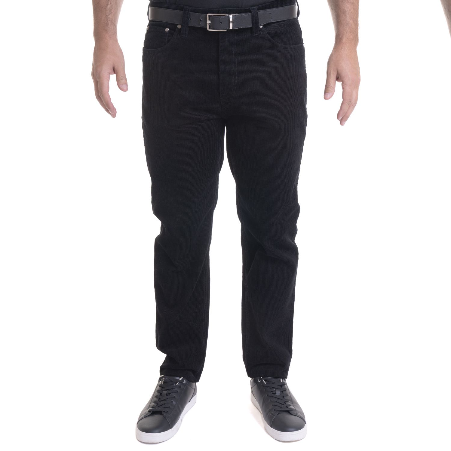 Pantalon Cotele 5 Bolsillos Regular Fit