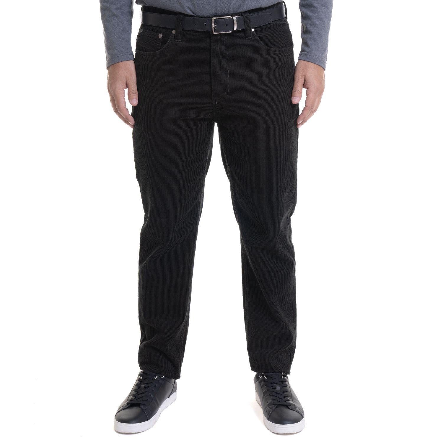 Pantalon Cotele 5 Bolsillos Regular Fit