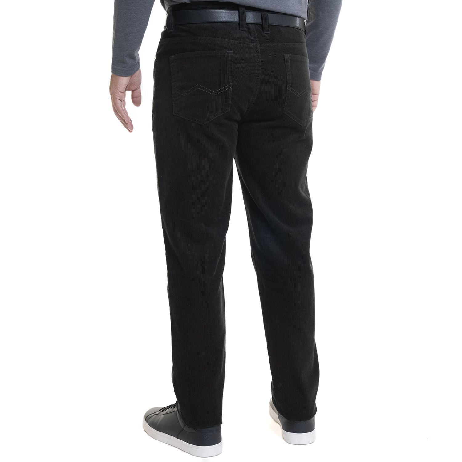 Pantalon Cotele 5 Bolsillos Regular Fit