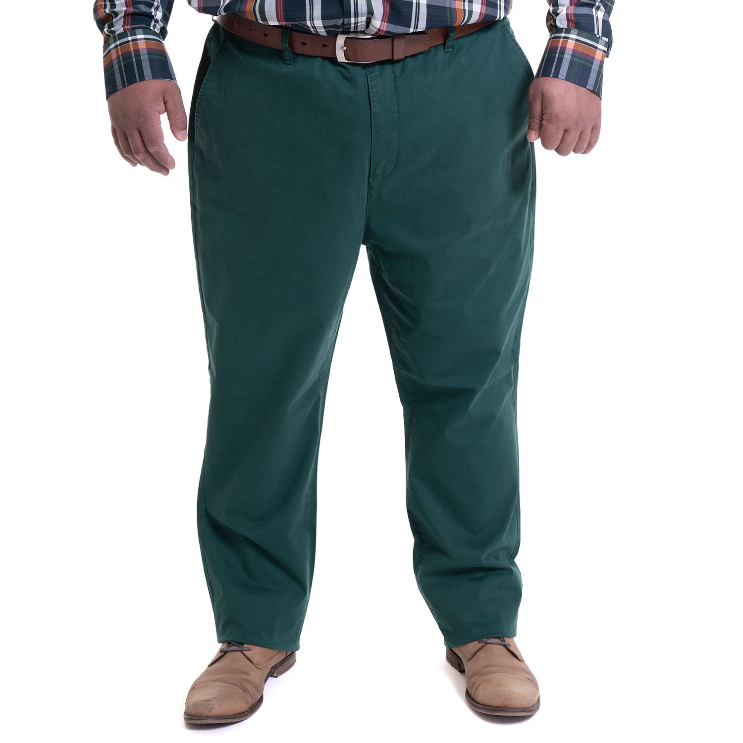 Pantalón Frente Plano Slim Fit Spandex