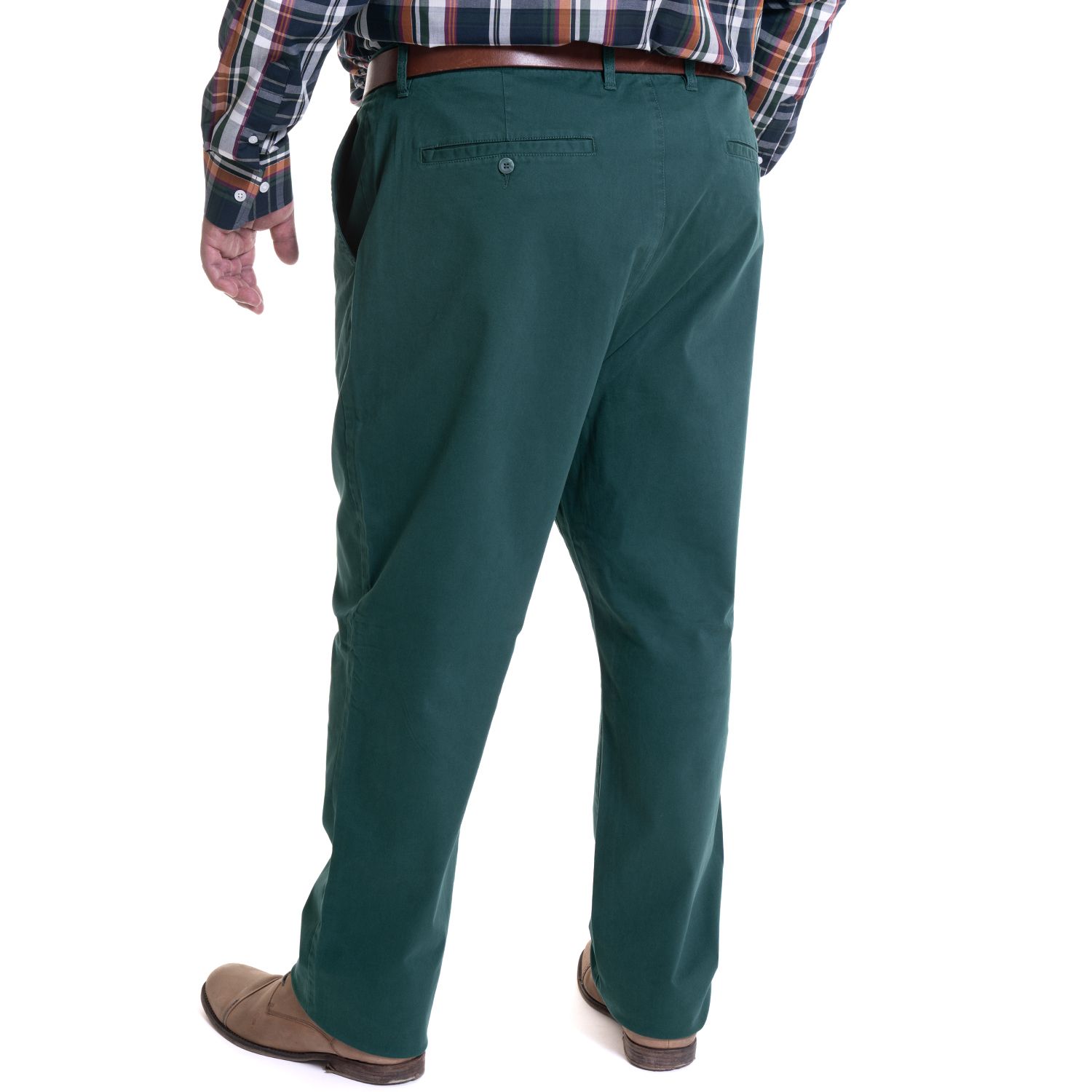 Pantalón Frente Plano Slim Fit Spandex