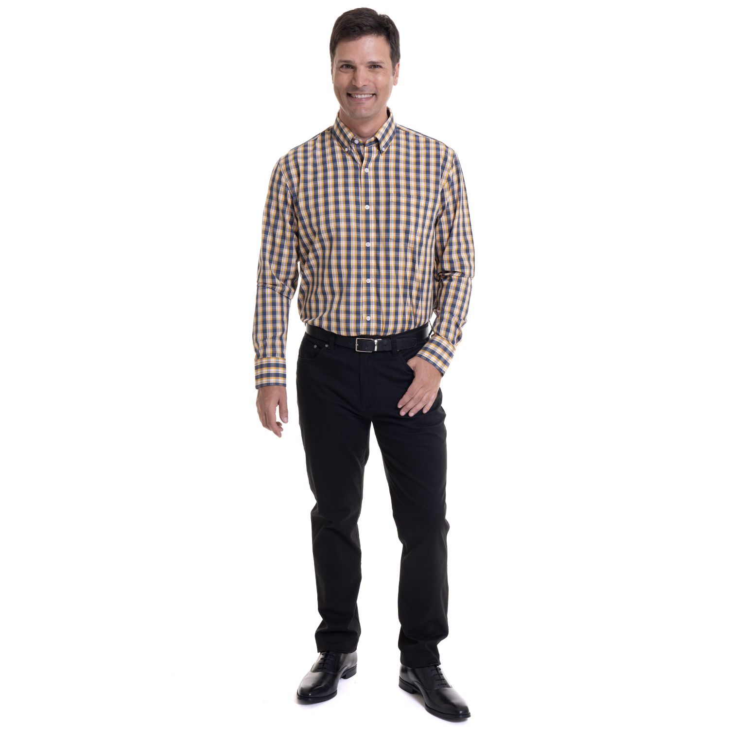 Pantalon 5 Bolsillos Slim Fit Spandex
