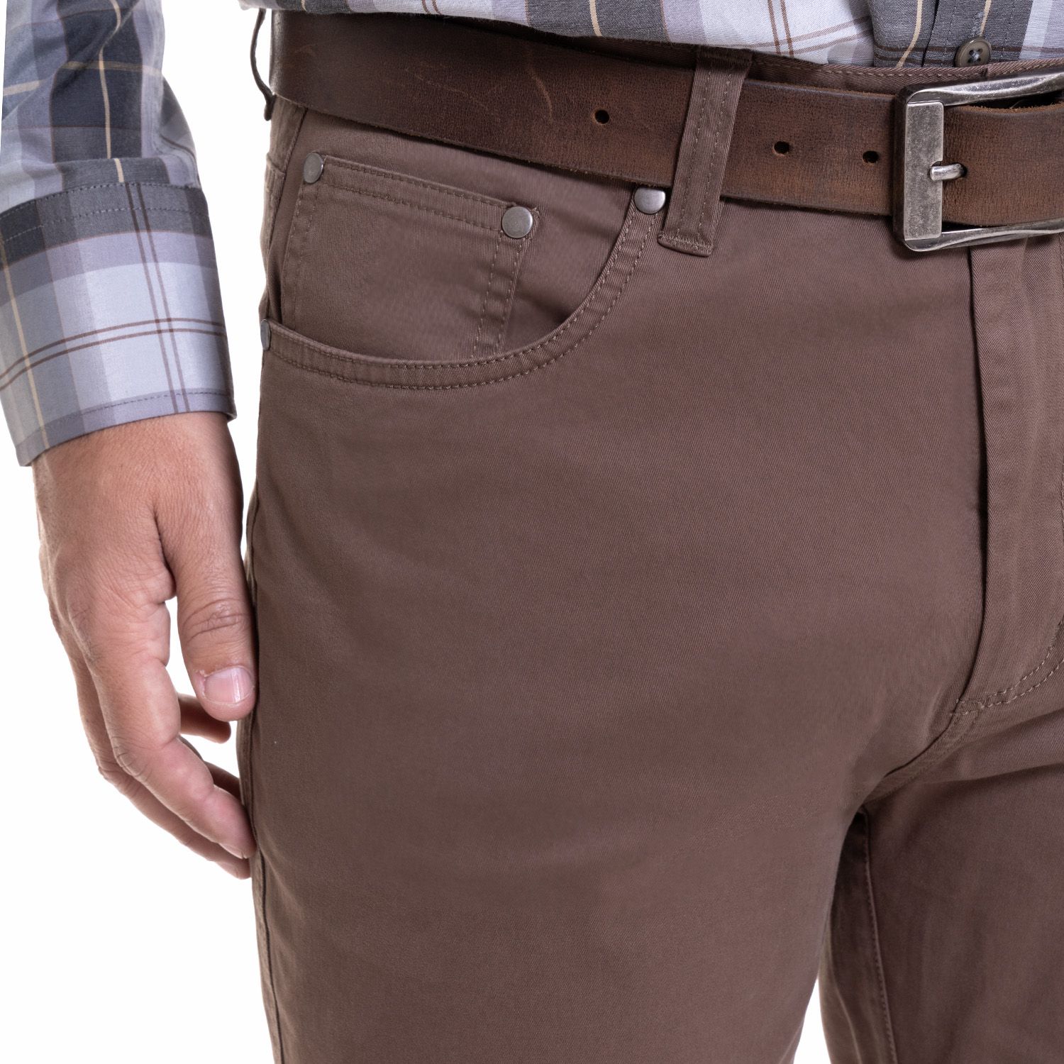 Pantalon 5 Bolsillos Slim Fit Spandex