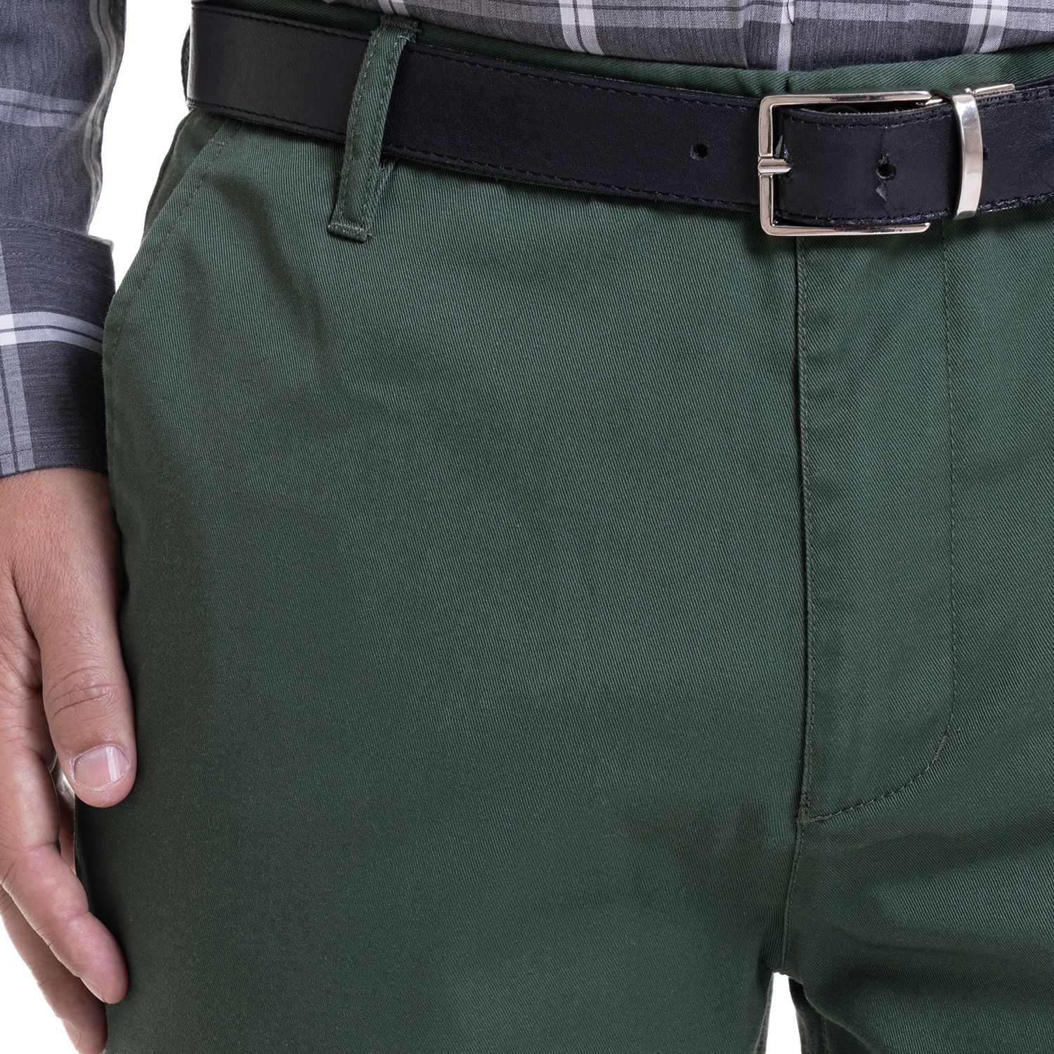 Pantalón Frente Plano Regular Fit