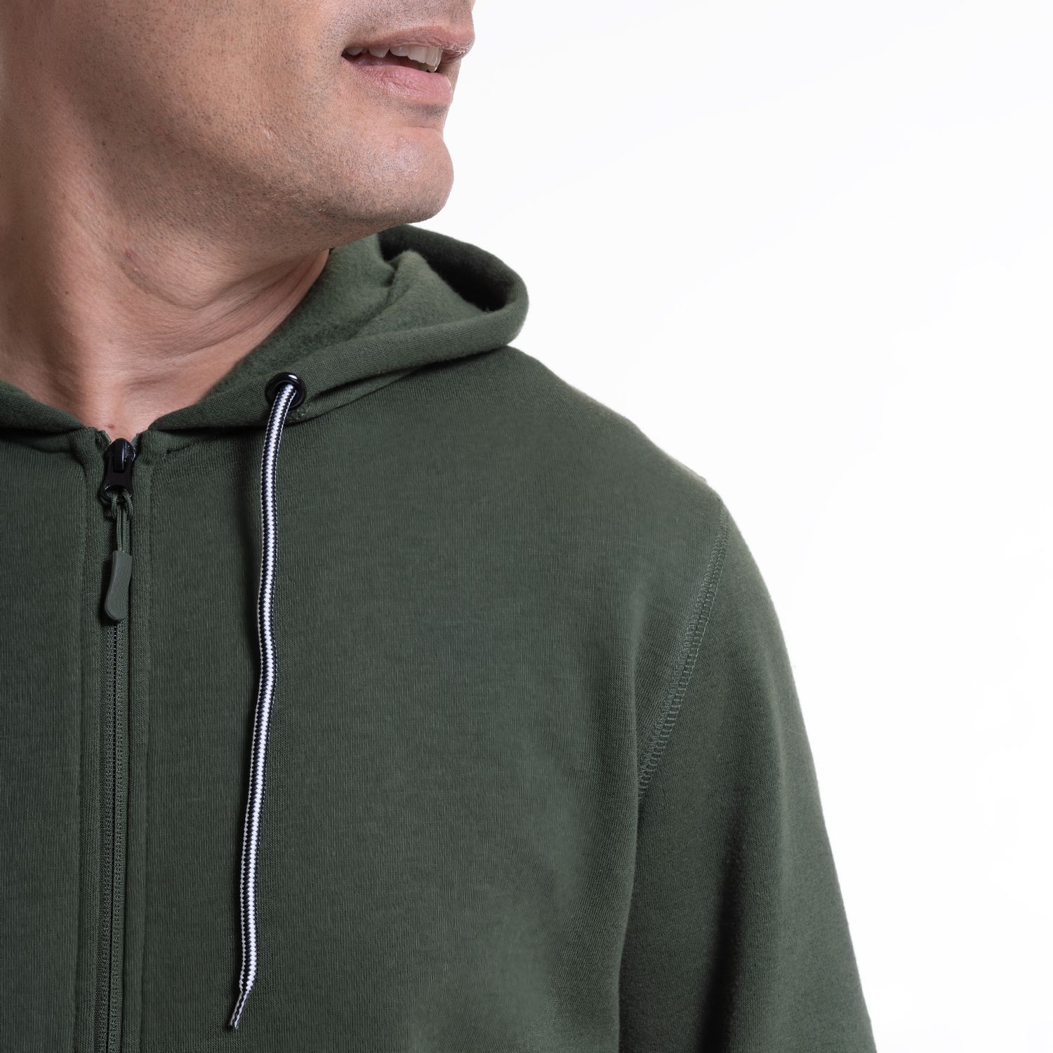 Poleron Full Zipper Canguro