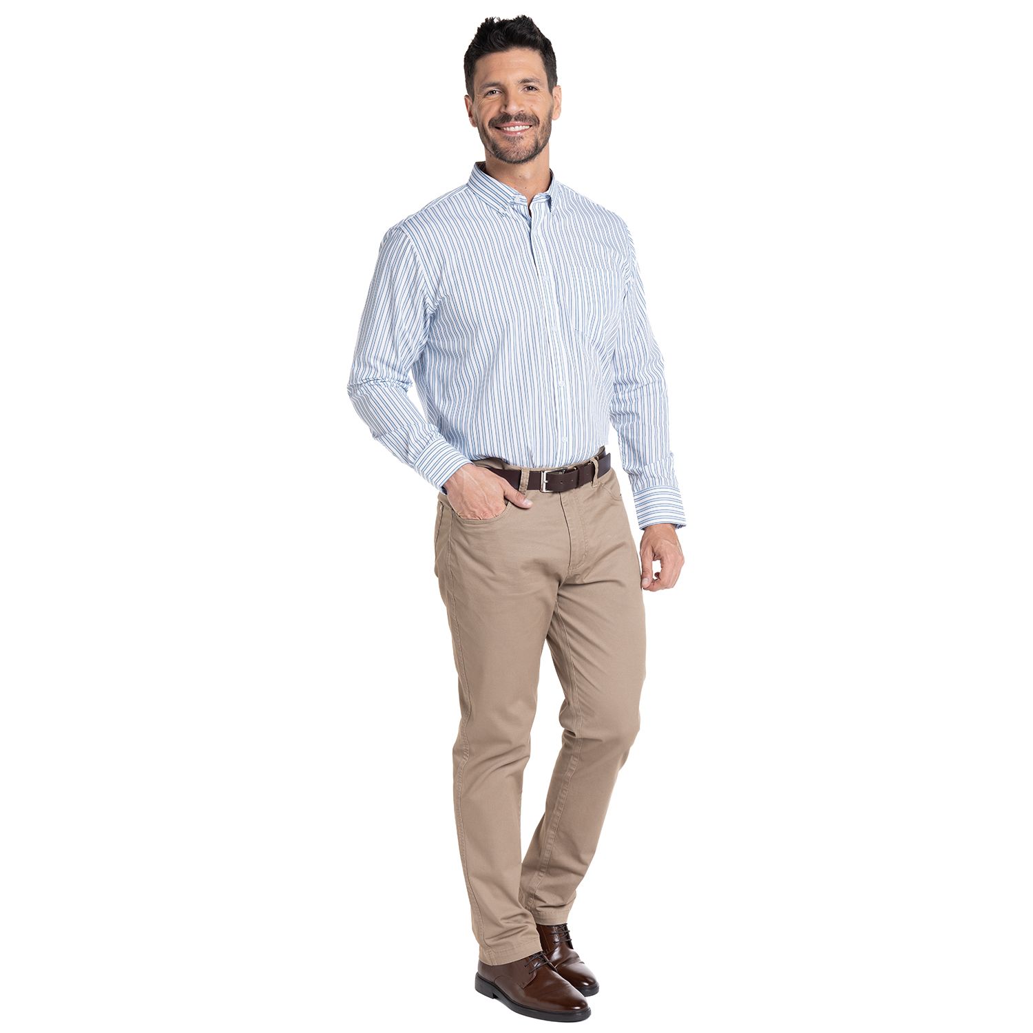 Camisa Listada Premium Regular Fit