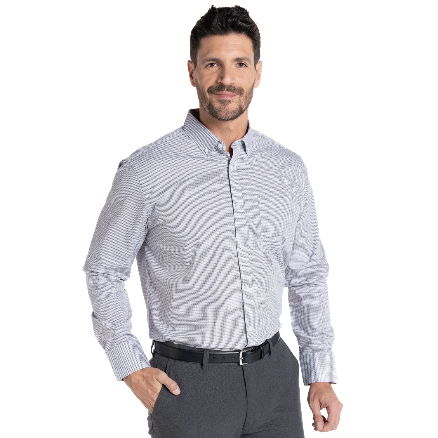 Camisa Fantasía Cuadro Clásico Regular Fit