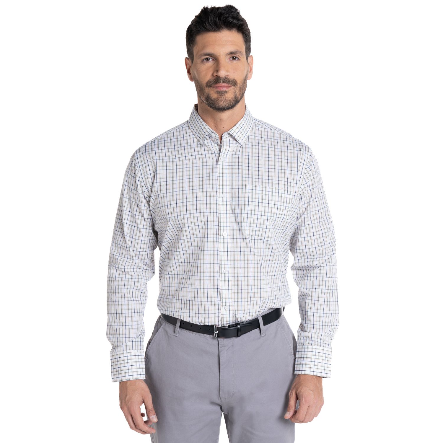 Camisa Fantasía Cuadro Clásico Regular Fit