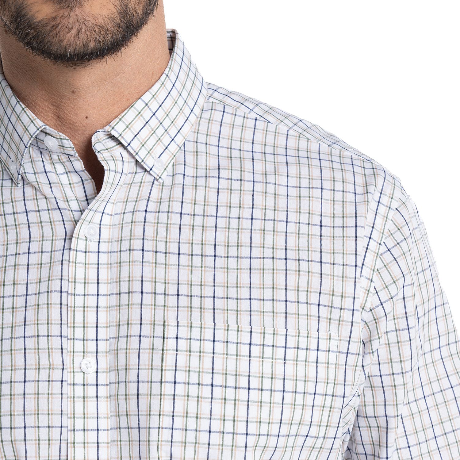 Camisa Fantasía Cuadro Clásico Regular Fit