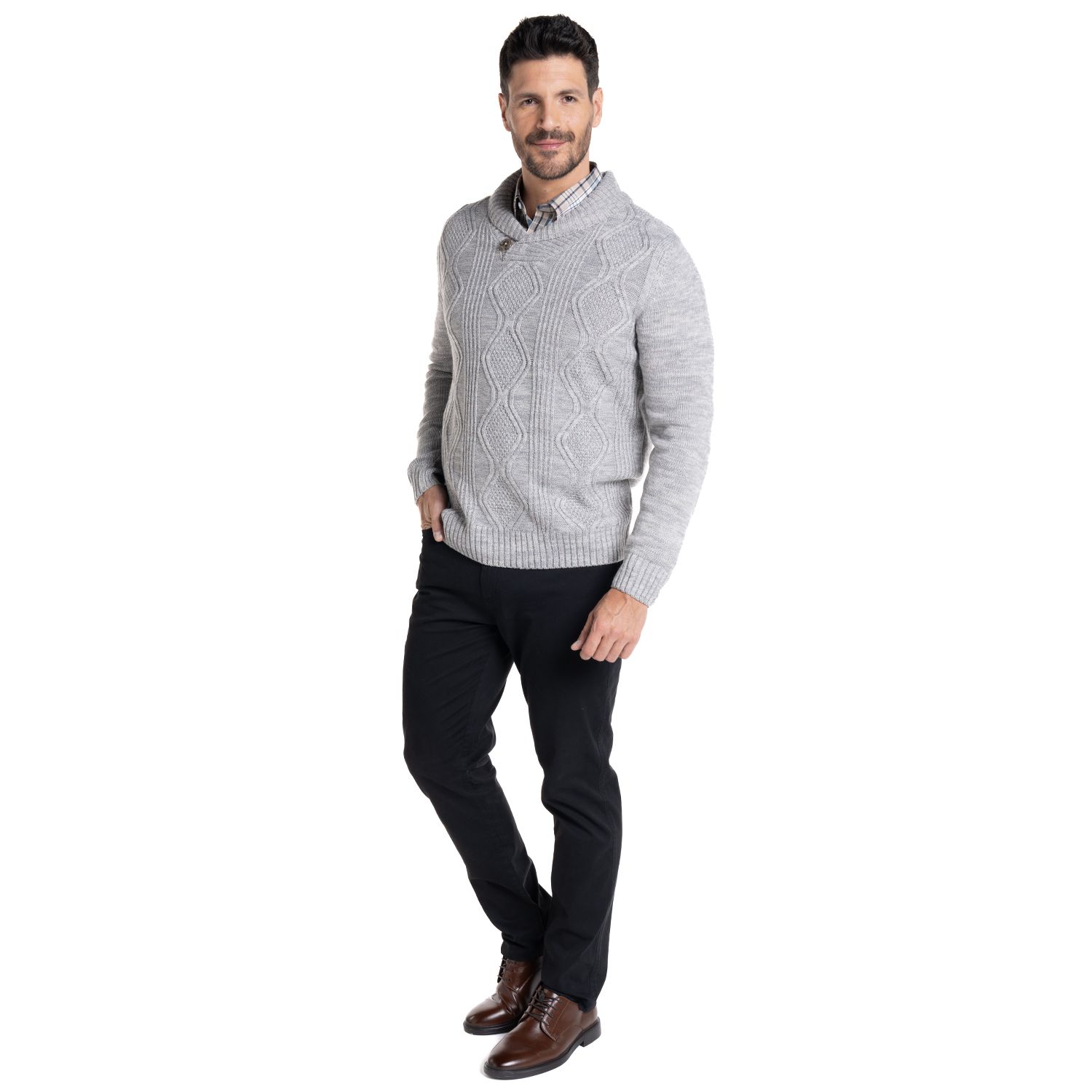 Sweater Cuello Cruzado