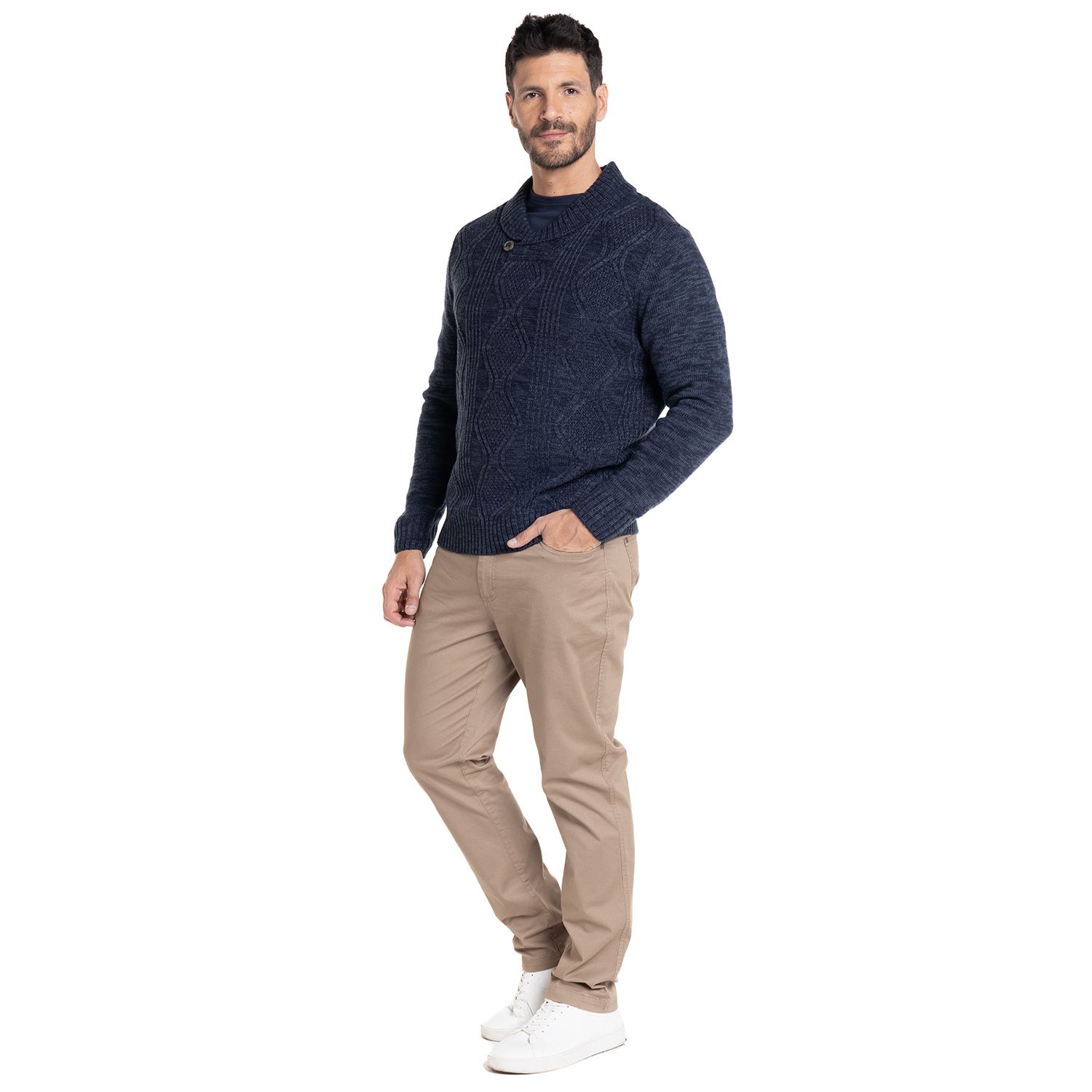 Sweater Cuello Cruzado