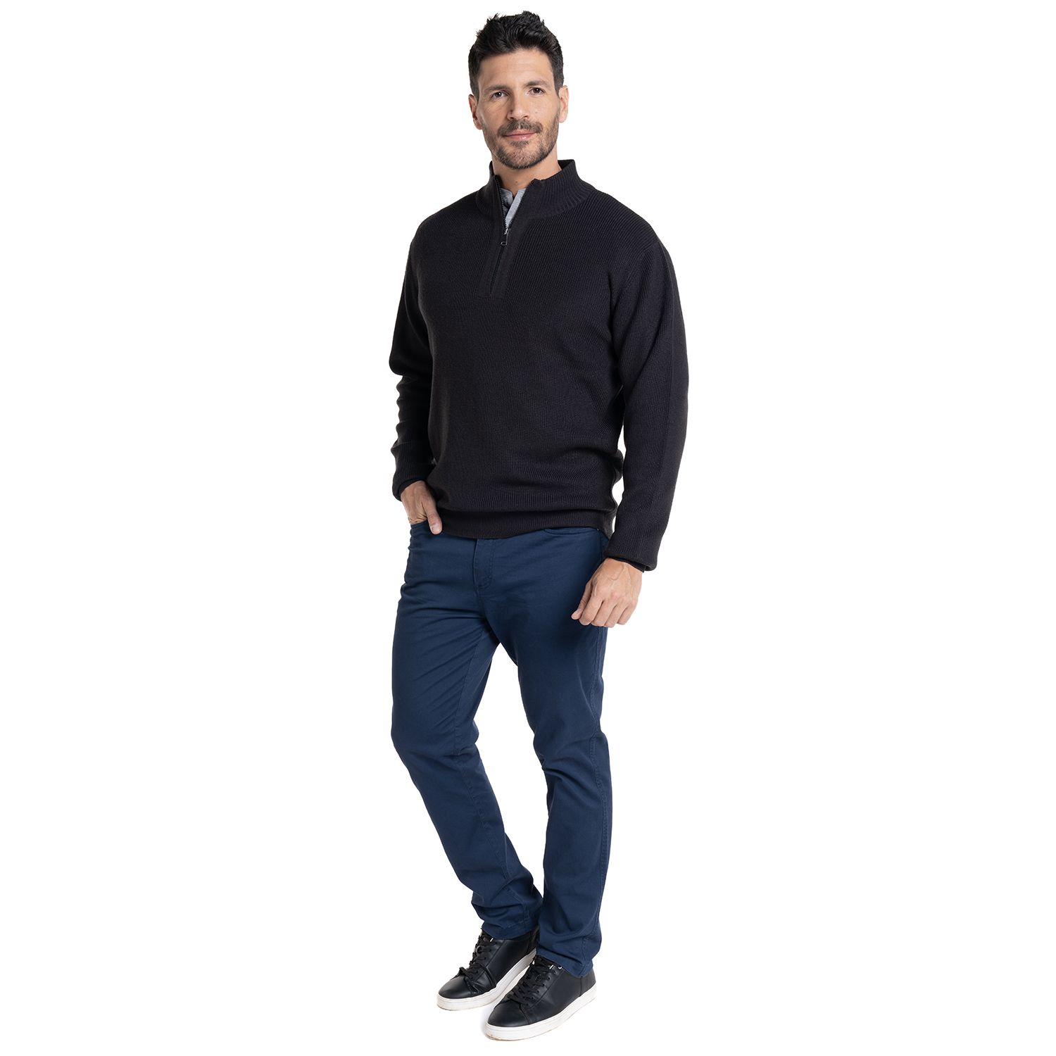 Sweater Half Zipper