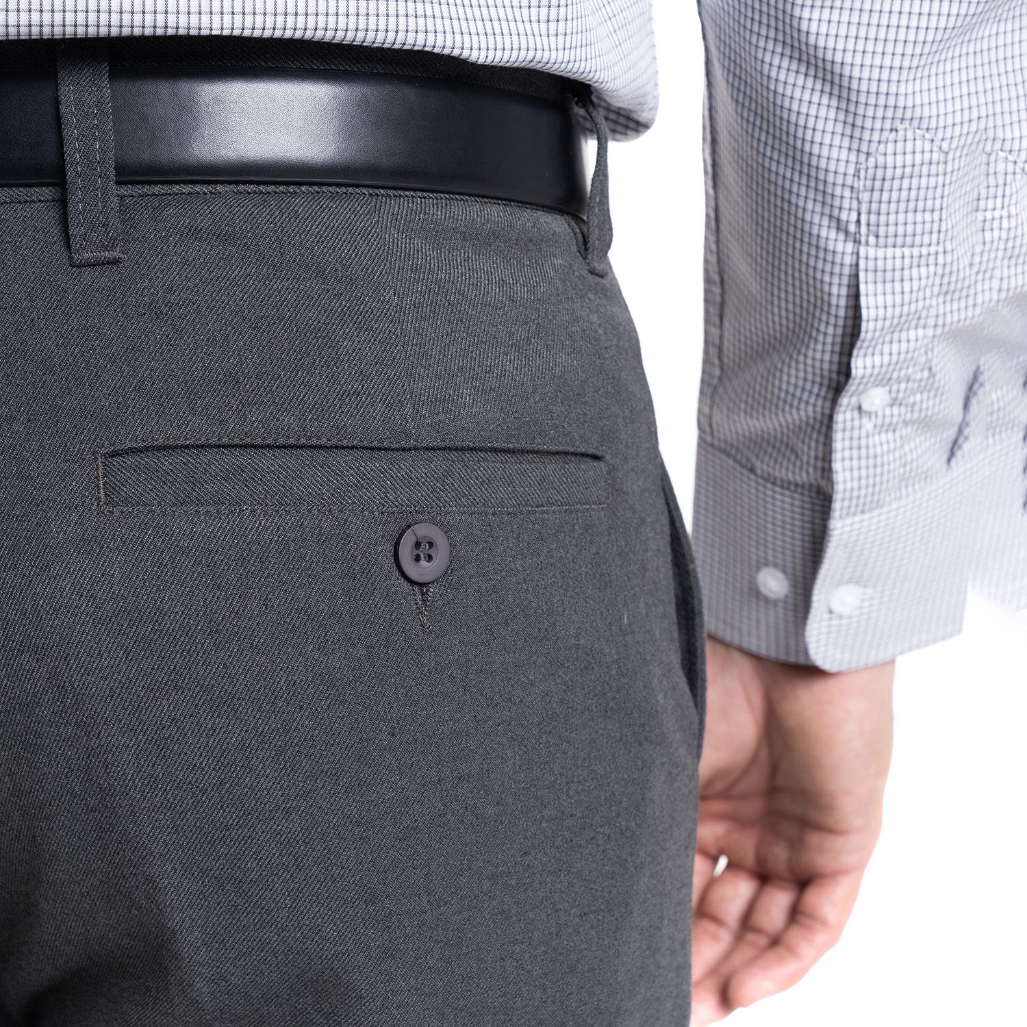 Pantalon Casimir Frente Plano Regular Fit