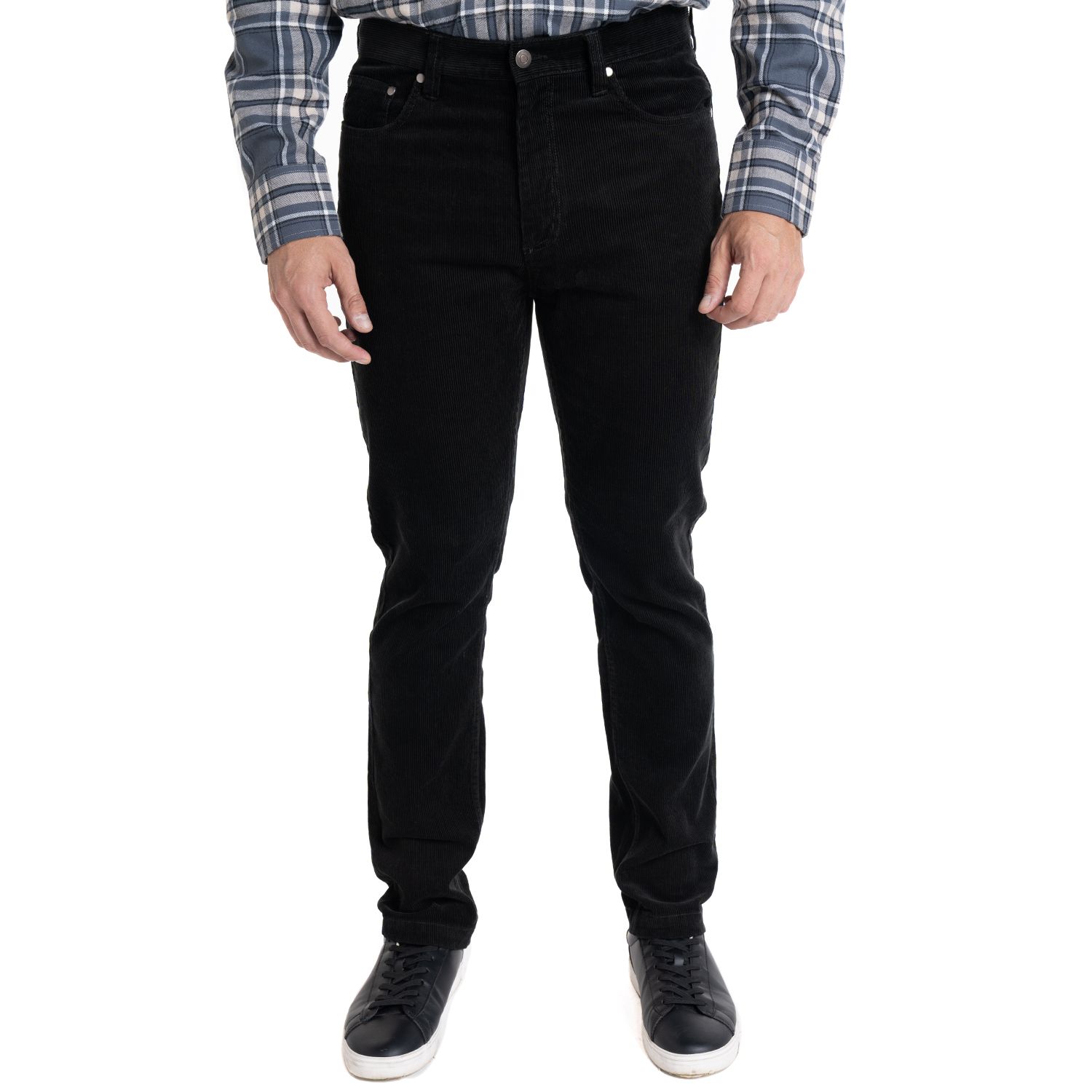 Pantalon Cotele 5 Bolsillos Regular Fit