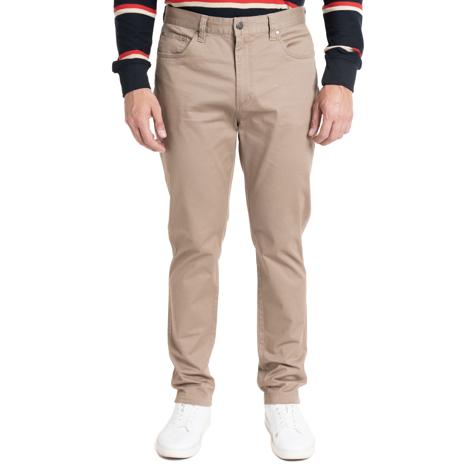 Pantalon 5 Bolsillos Spandex Slim Fit