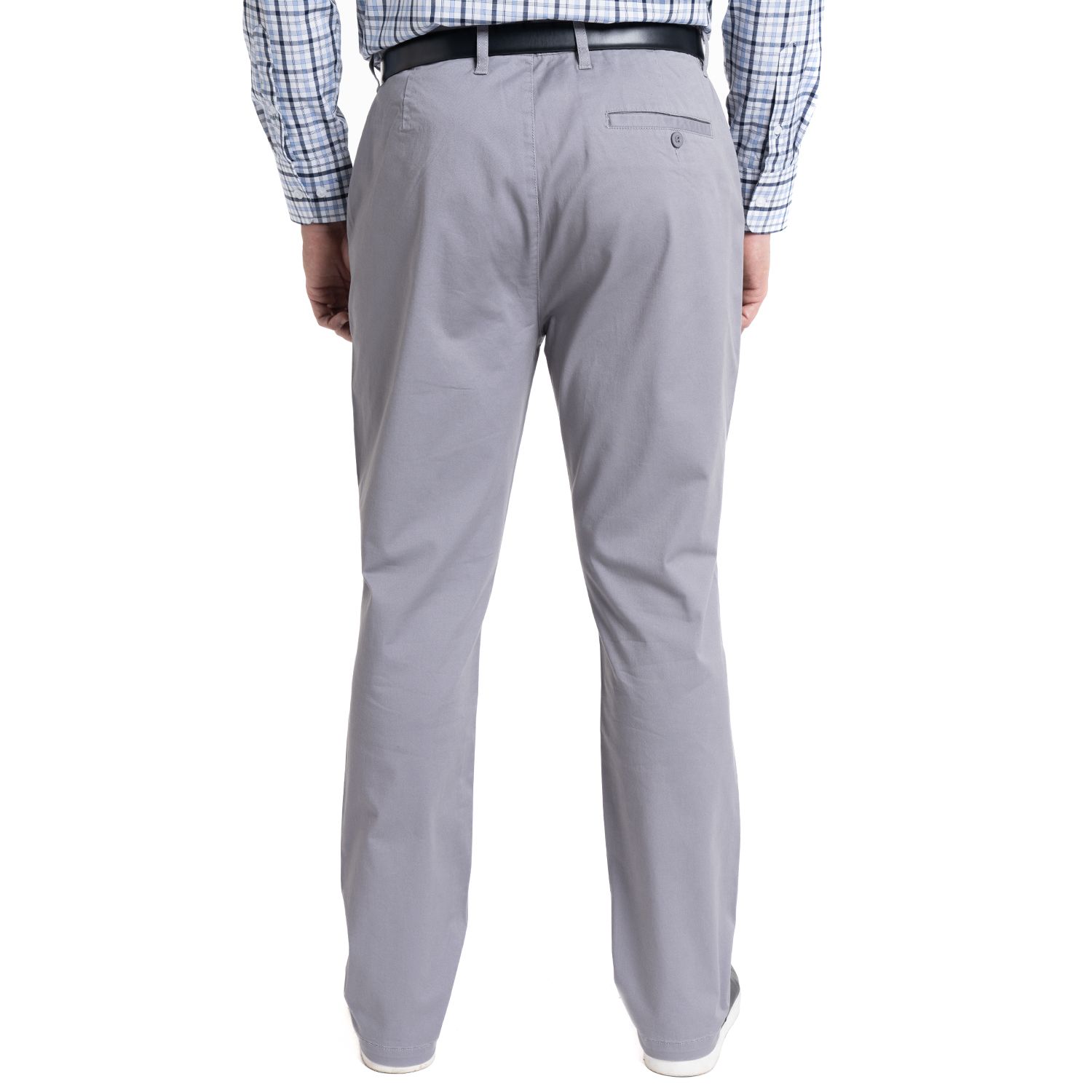 Pantalón Frente Plano Spandex Regular Fit