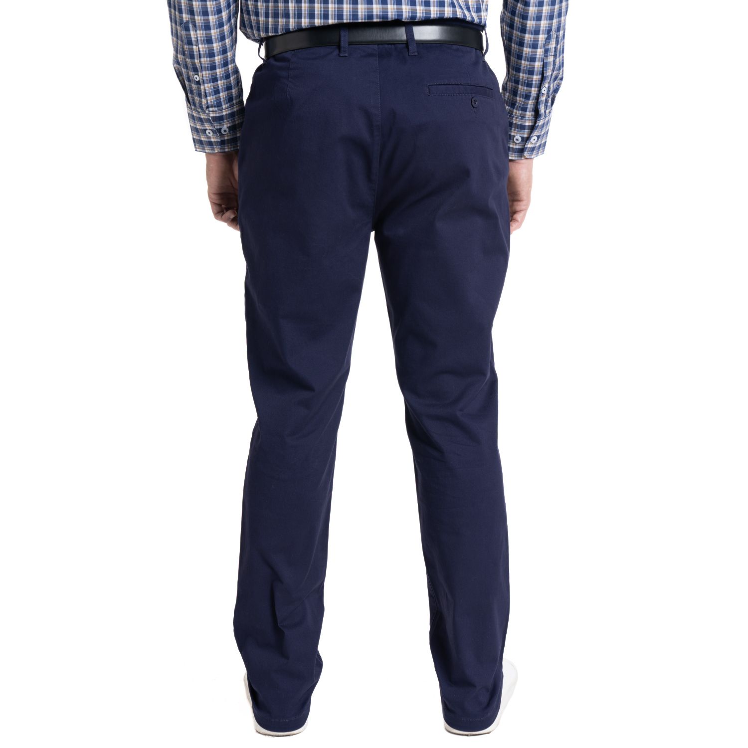 Pantalón Frente Plano Spandex Regular Fit