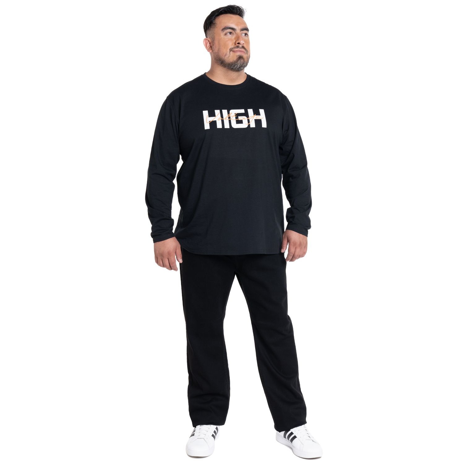 Polera Manga Larga Jersey Estampado Front