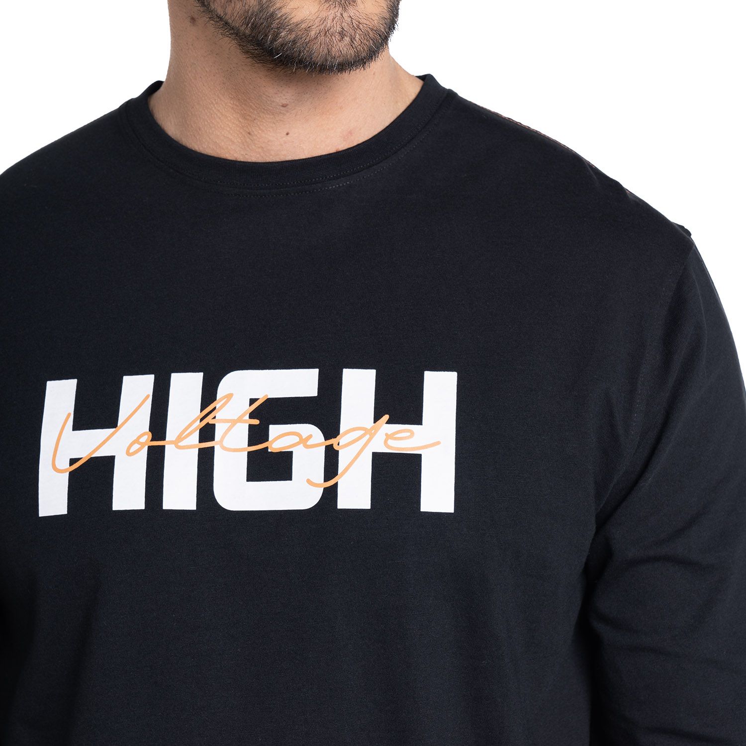 Polera Manga Larga Jersey Estampado Front