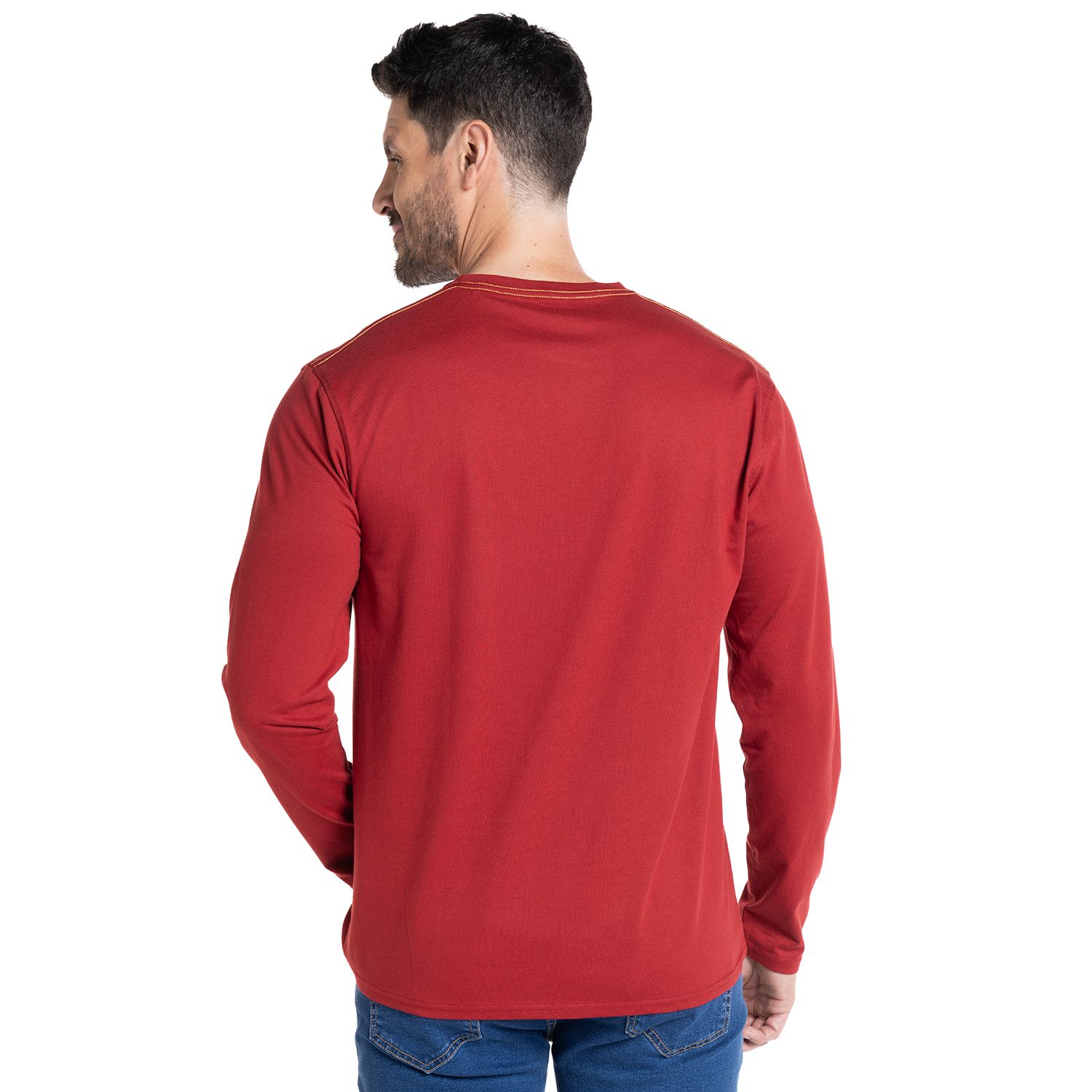 Polera Manga Larga Jersey Estampado Front