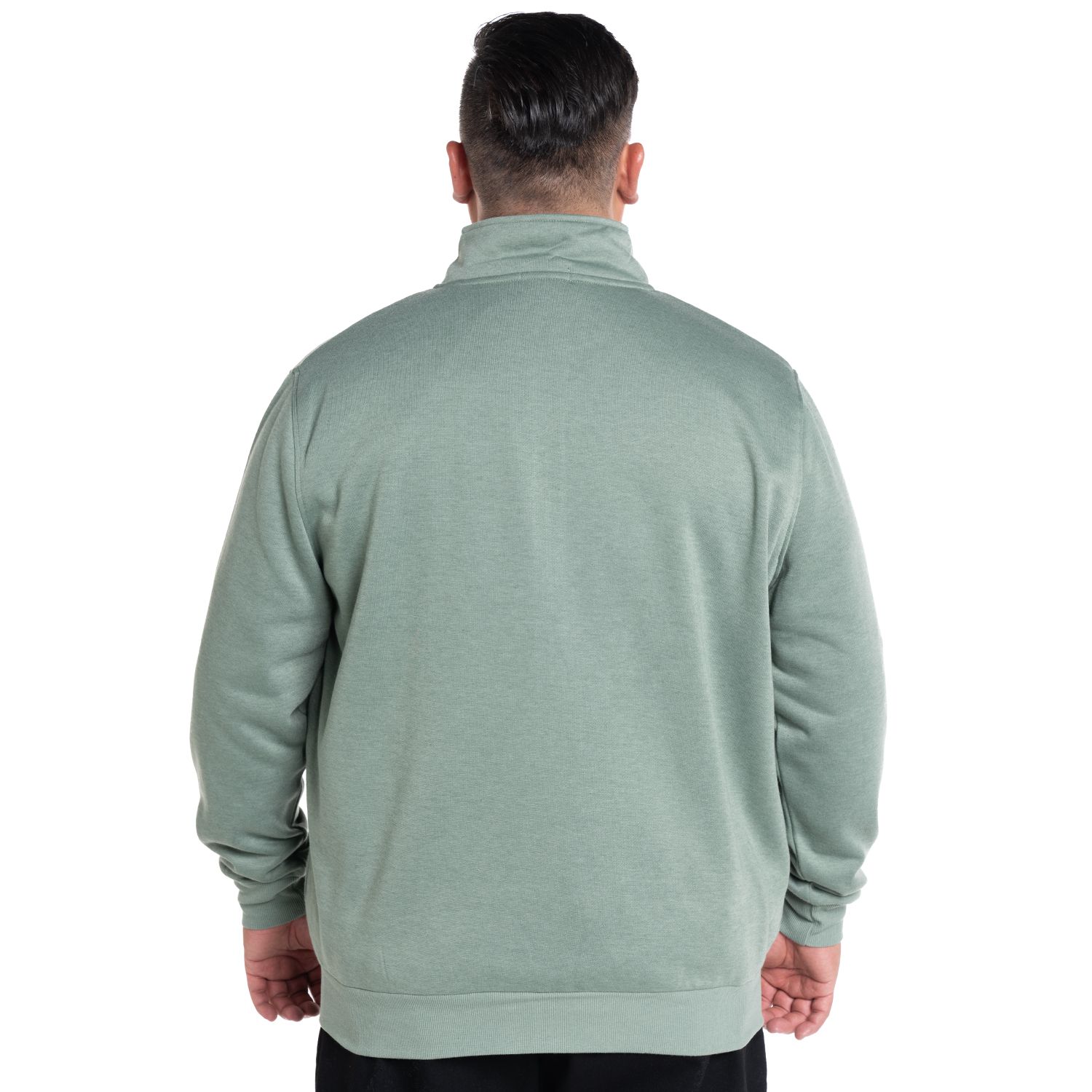 Poleron Cuello Alto Sin Capucha