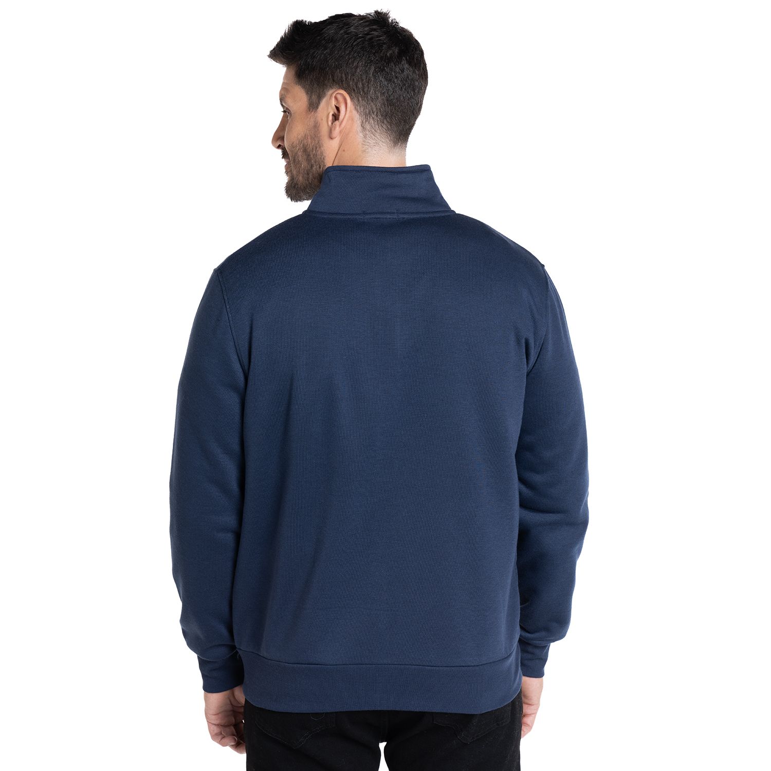 Poleron Cuello Alto Sin Capucha
