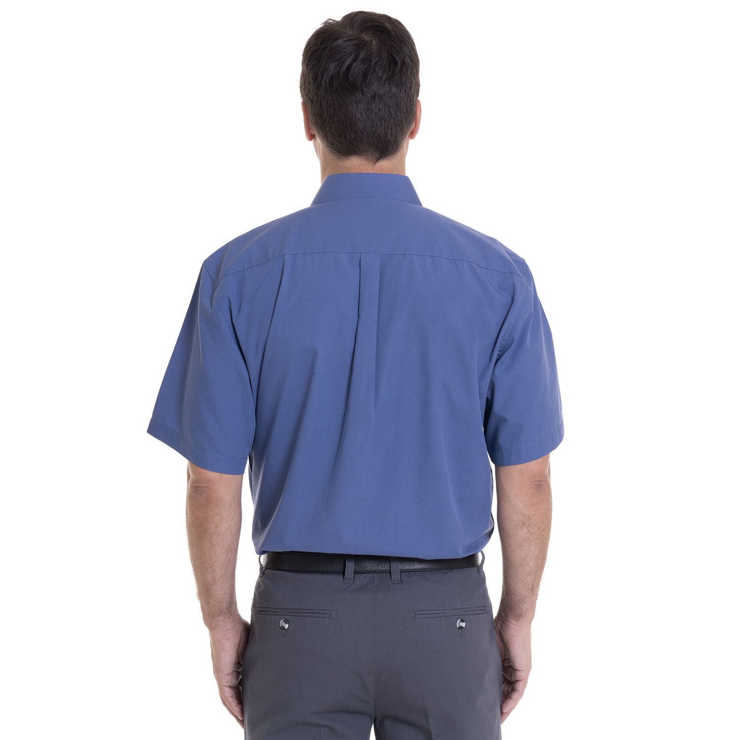 Camisa Lisa Manga Corta