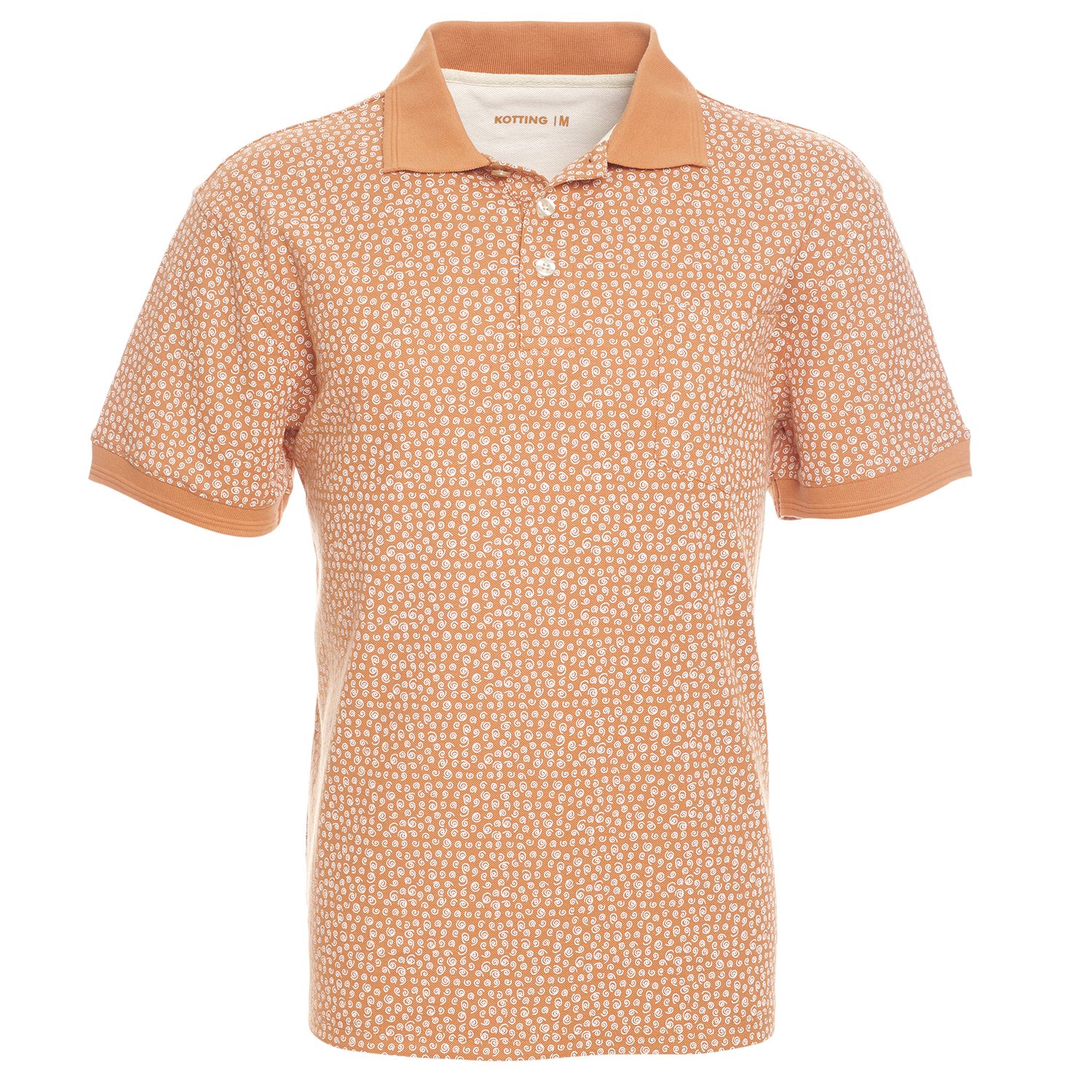 Polera Manga Corta Pique Estampada 