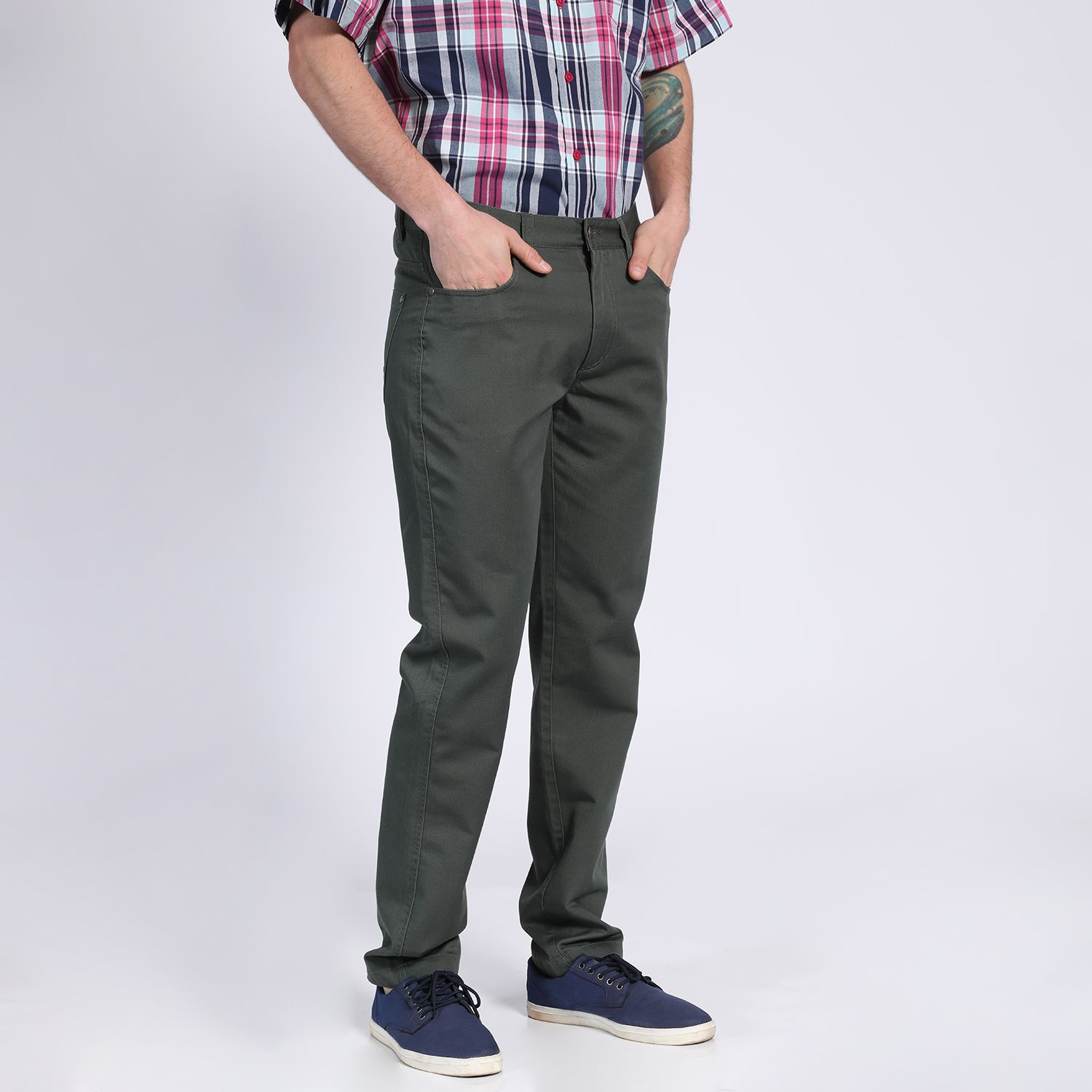 Pantalon Hombre 5 Bolsillos Tc Twill 