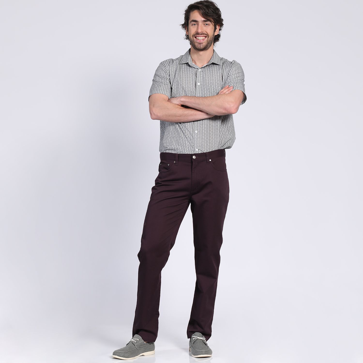 Pantalon Hombre 5 Bolsillos Tc Twill 